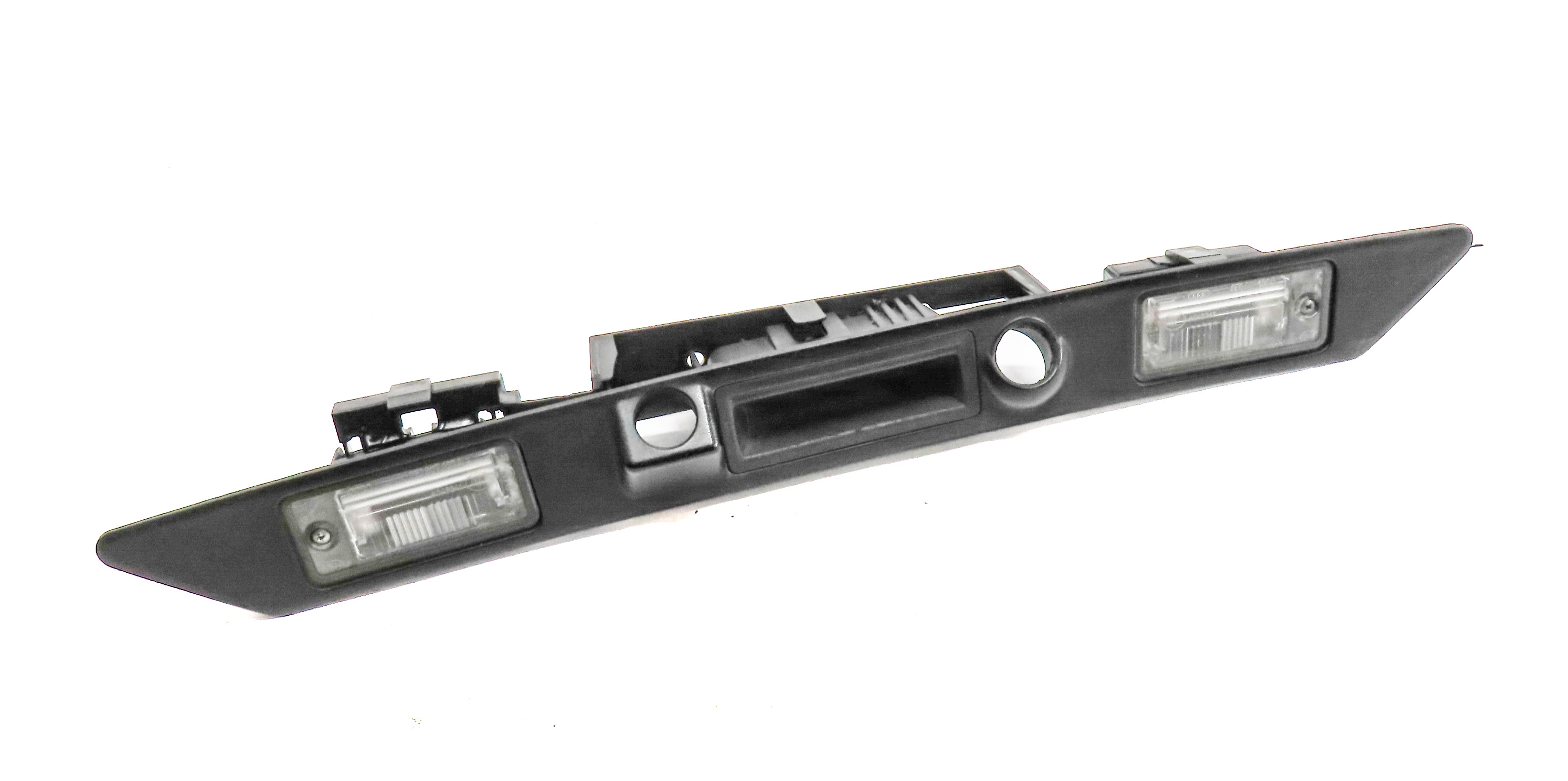 2013 AUDI A8 (D4 4H) REAR LICENSE PLATE LIGHT TRUNK LID HANDLE BUTTON SWITCH — exact item pictured
