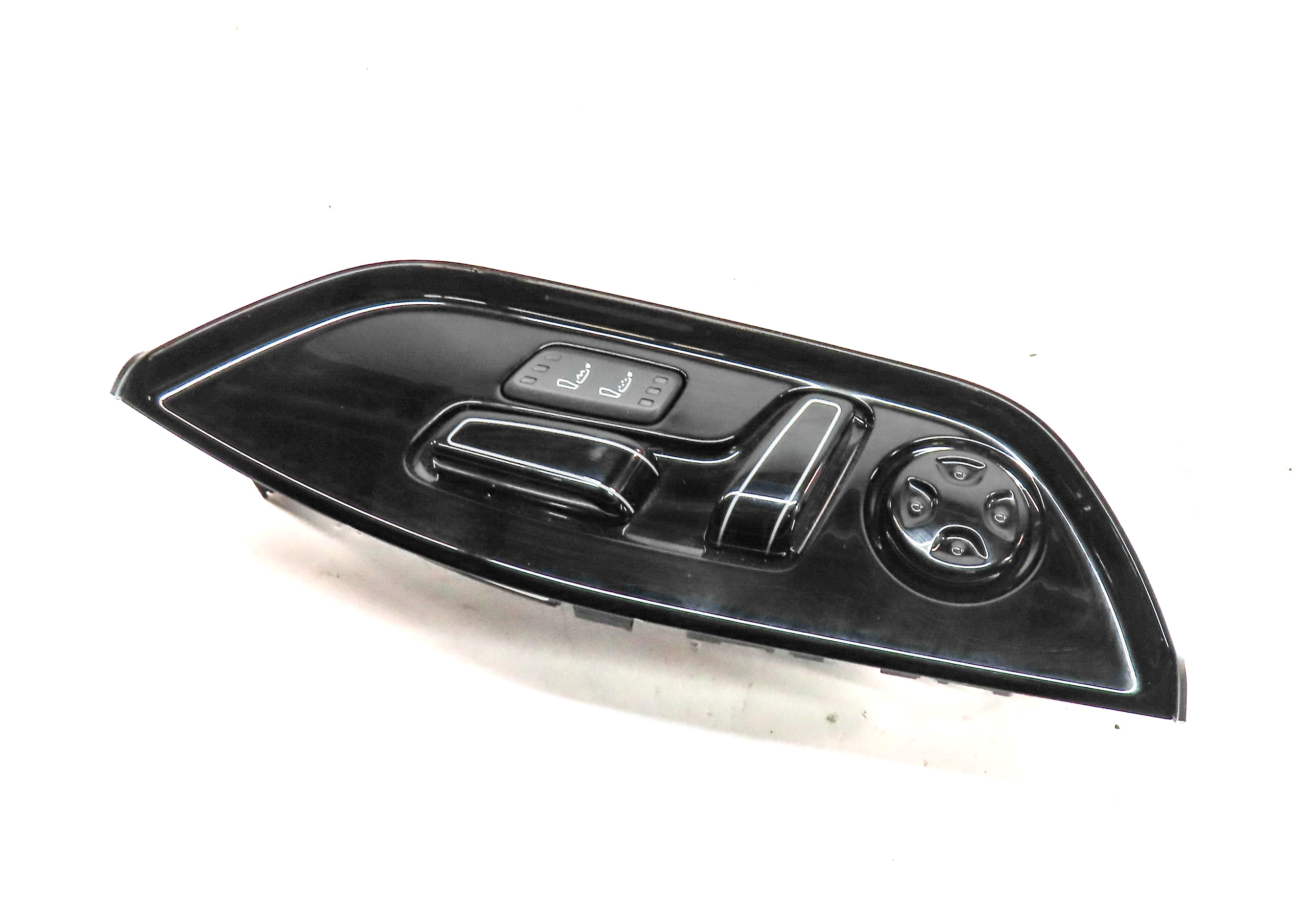 2013 AUDI A8 (D4 4H) REAR LEFT SEAT POSITIONG ADJUST SWITCH w/ LUMBAR & MASSAGE — exact item pictured