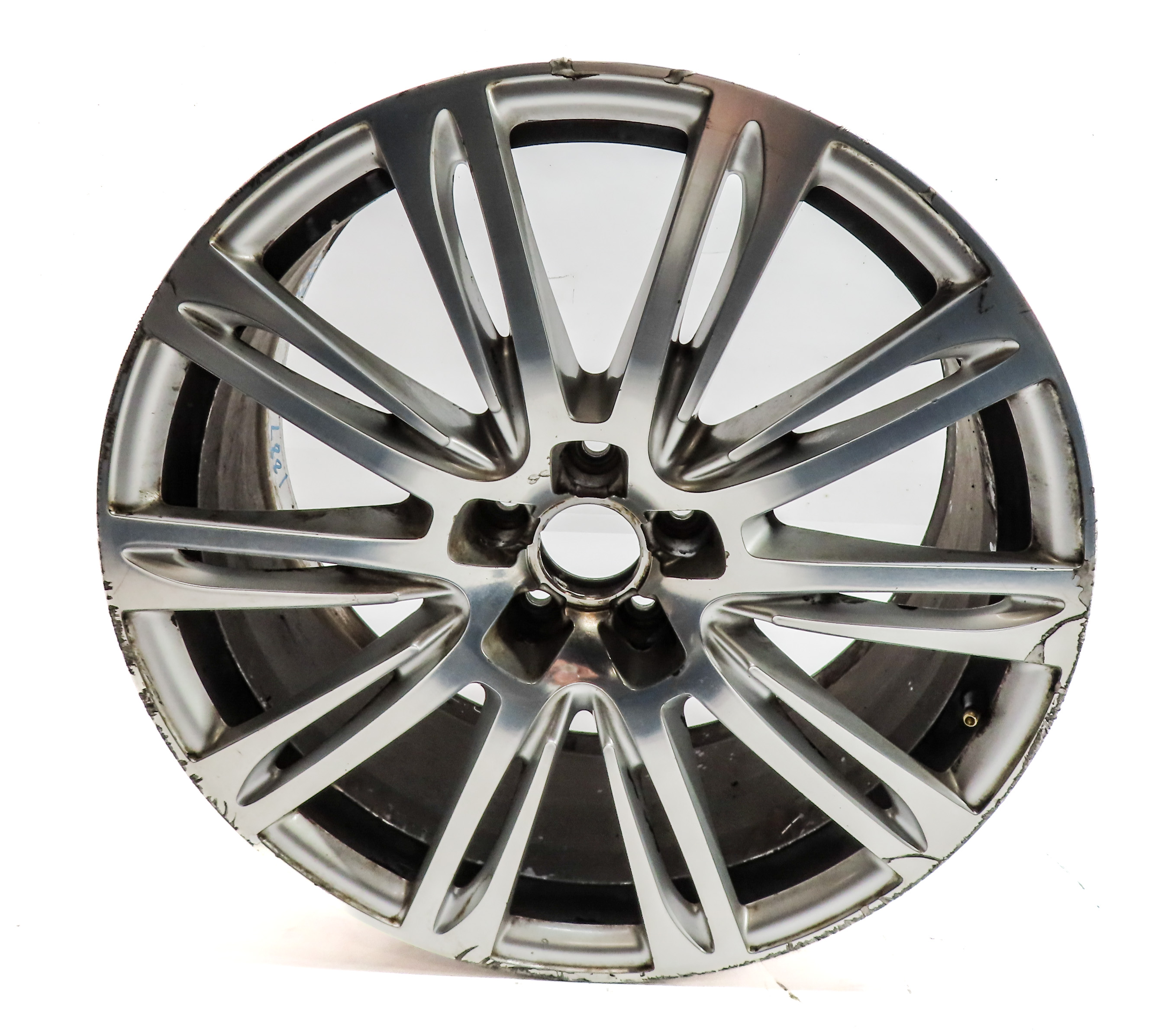 2011-2016 AUDI A8 (D4 4H) 20x9 - 10 SPLIT SPOKE ALUMINUM ALLOY WHEEL RIM — exact item pictured