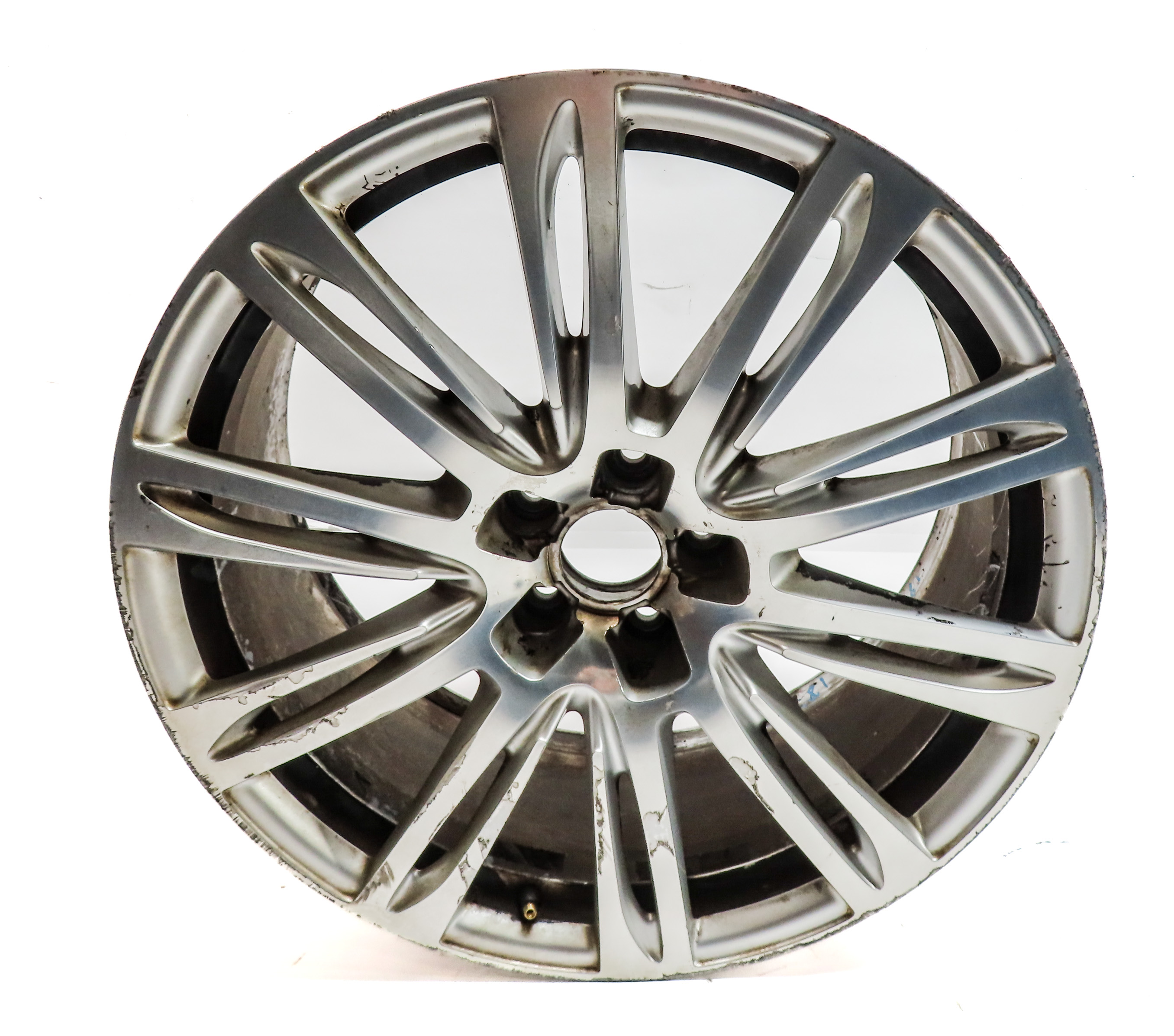 2011-2016 AUDI A8 (D4 4H) 20x9 - 10 SPLIT SPOKE ALUMINUM ALLOY WHEEL RIM — exact item pictured
