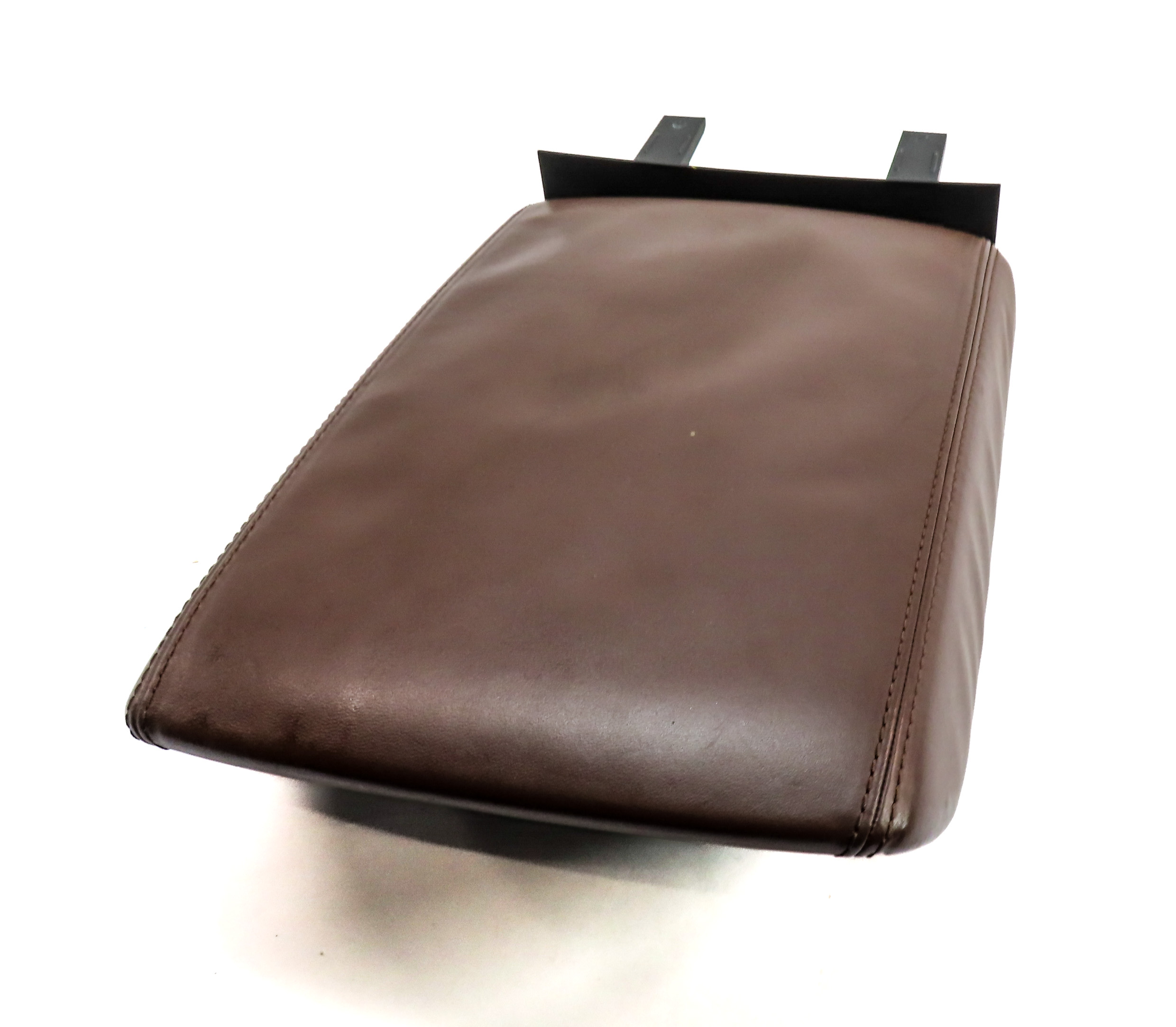 11-18 AUDI A8 S8 D4 4H REAR CENTER SEAT BACK CONSOLE ARMREST w/ MASSAGE (Brown) — exact item pictured
