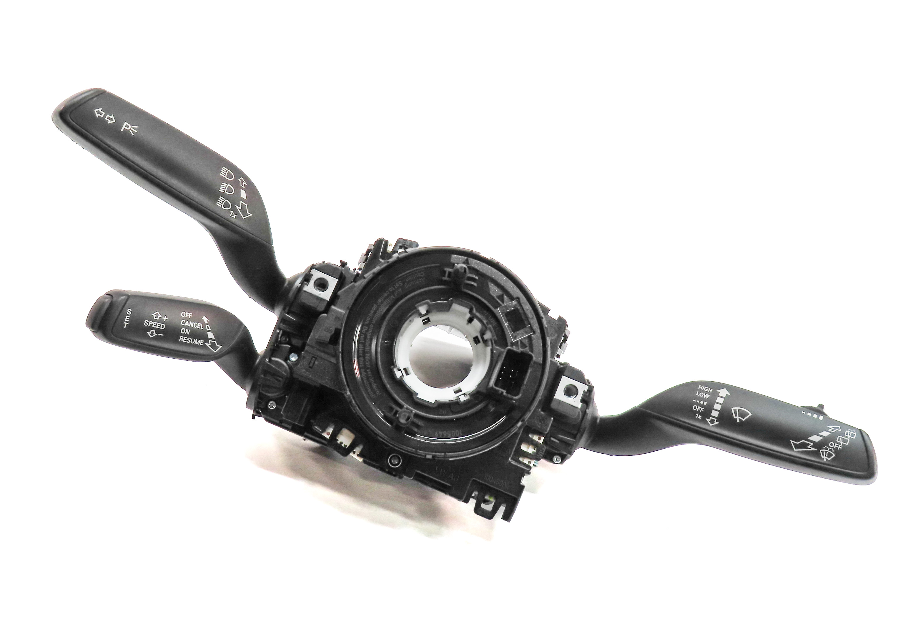 2016-2018 AUDI A3 E-TRON (8VF) BLINKER WIPER CRUISE COLUMN COMBINATION SWITCH — exact item pictured