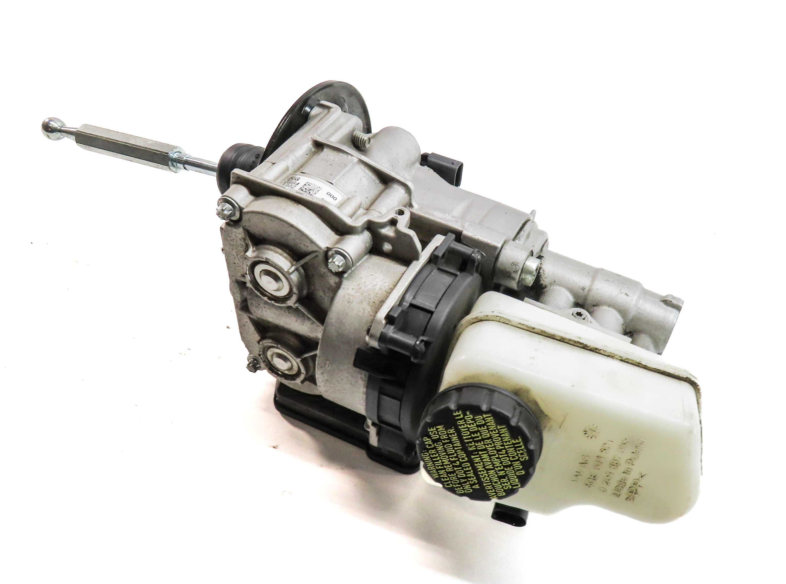 2016-2018 AUDI A3 E-TRON (8VF) HYBRID - POWER BRAKE BOOSTER w/ MASTER CYLINDER — exact item pictured