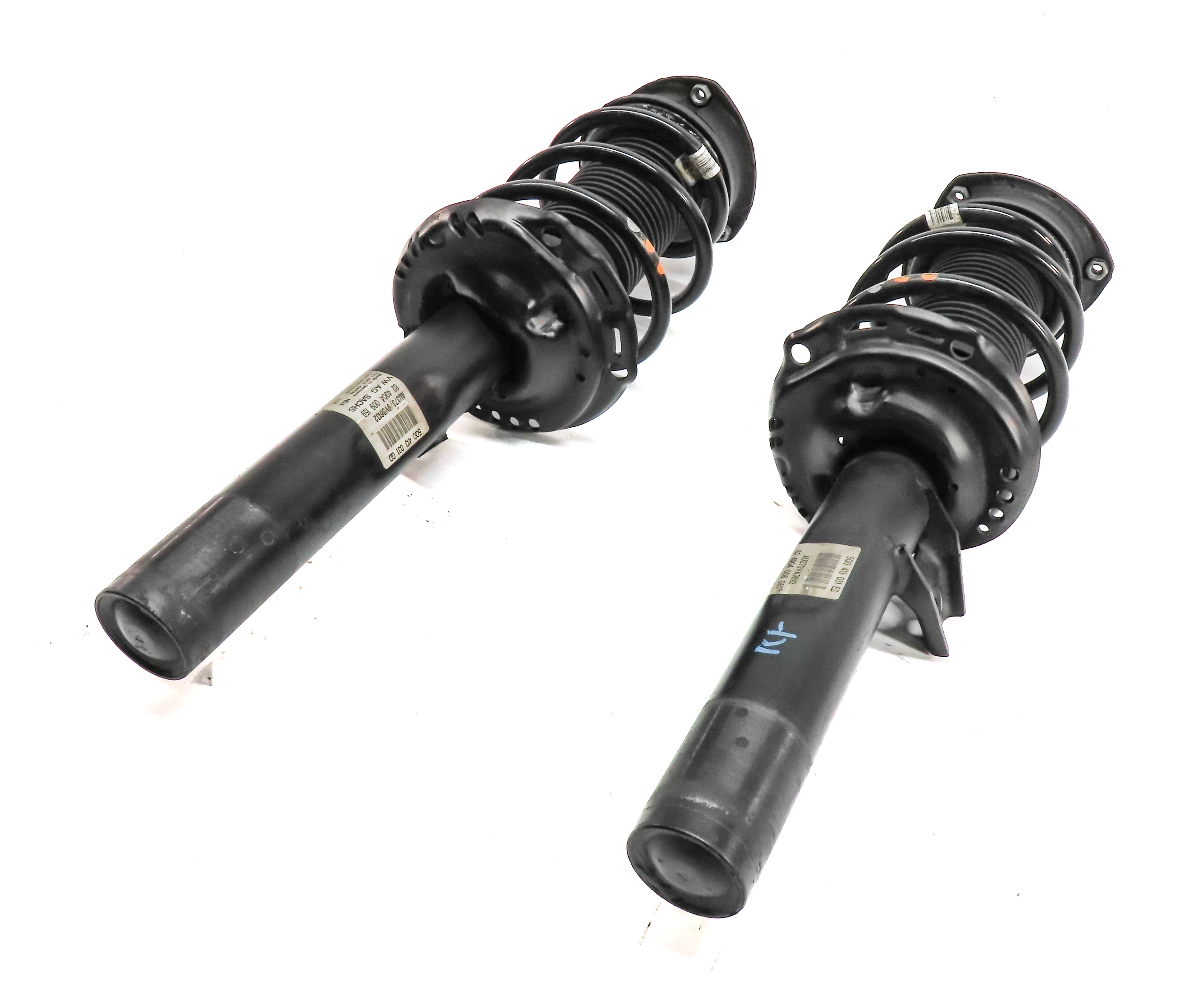 2015-2017 AUDI A3 (8V) FWD FRONT LEFT & RIGHT SUSPENSION SHOCK STRUT SET — exact item pictured