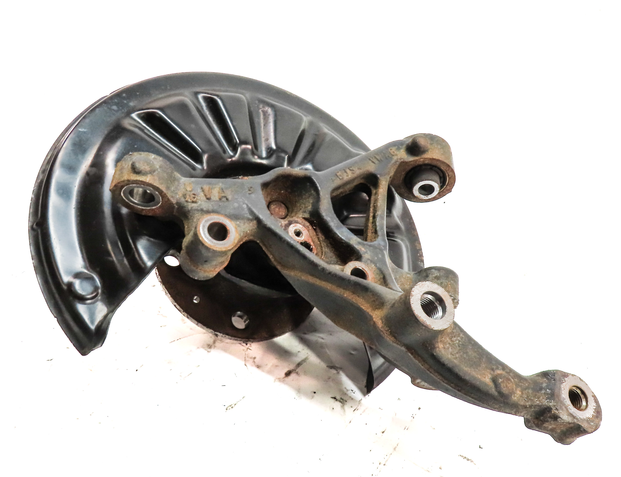 2015-2018 VW GOLF AUDI A3 (8V) 4 LINK RIGHT PASSENGER REAR SPINDLE KNUCKLE STUB — exact item pictured