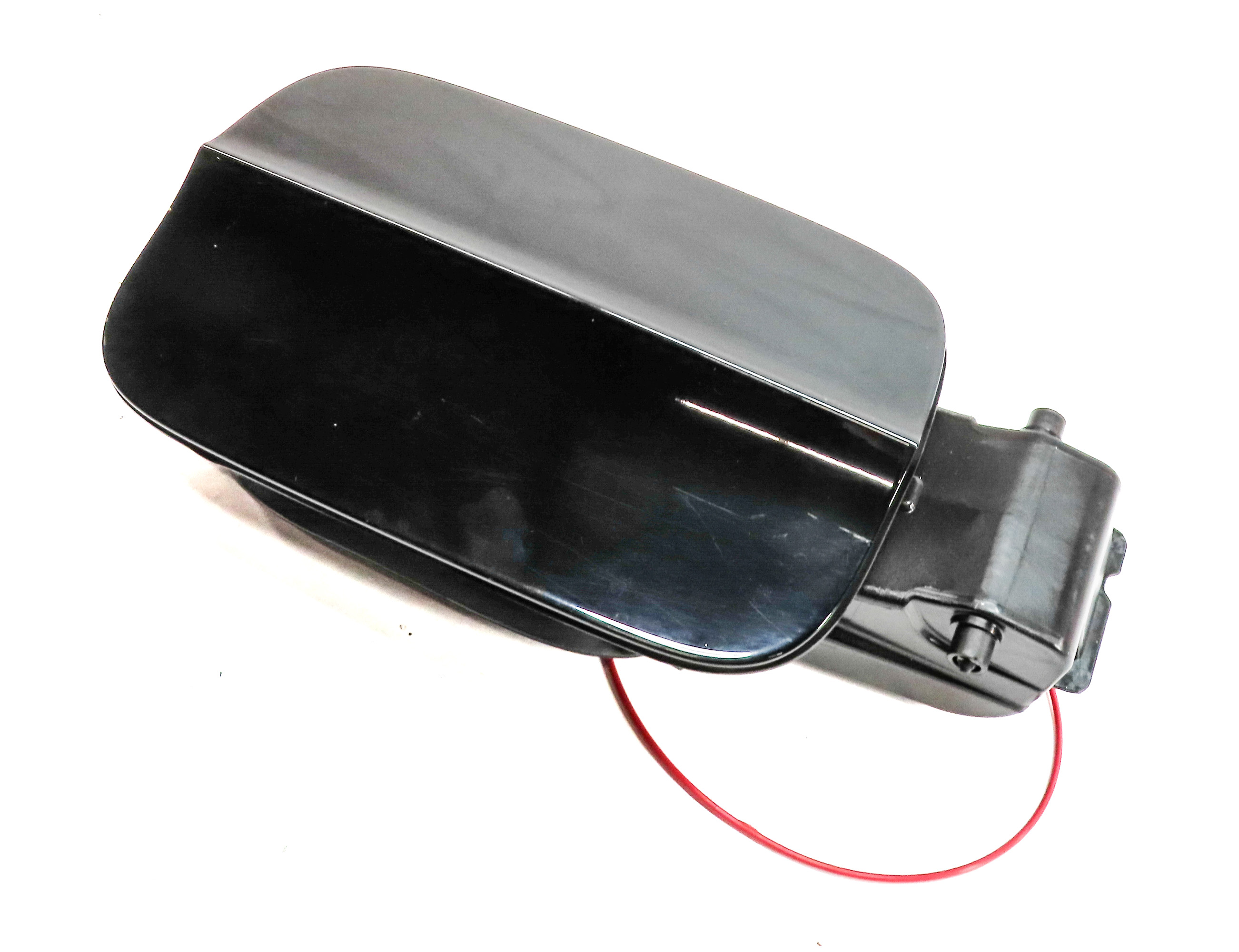 2016-2018 AUDI A3 (8V) FUEL TANK FILL DOOR LID COVER w/ HOUSING (Black) — exact item pictured