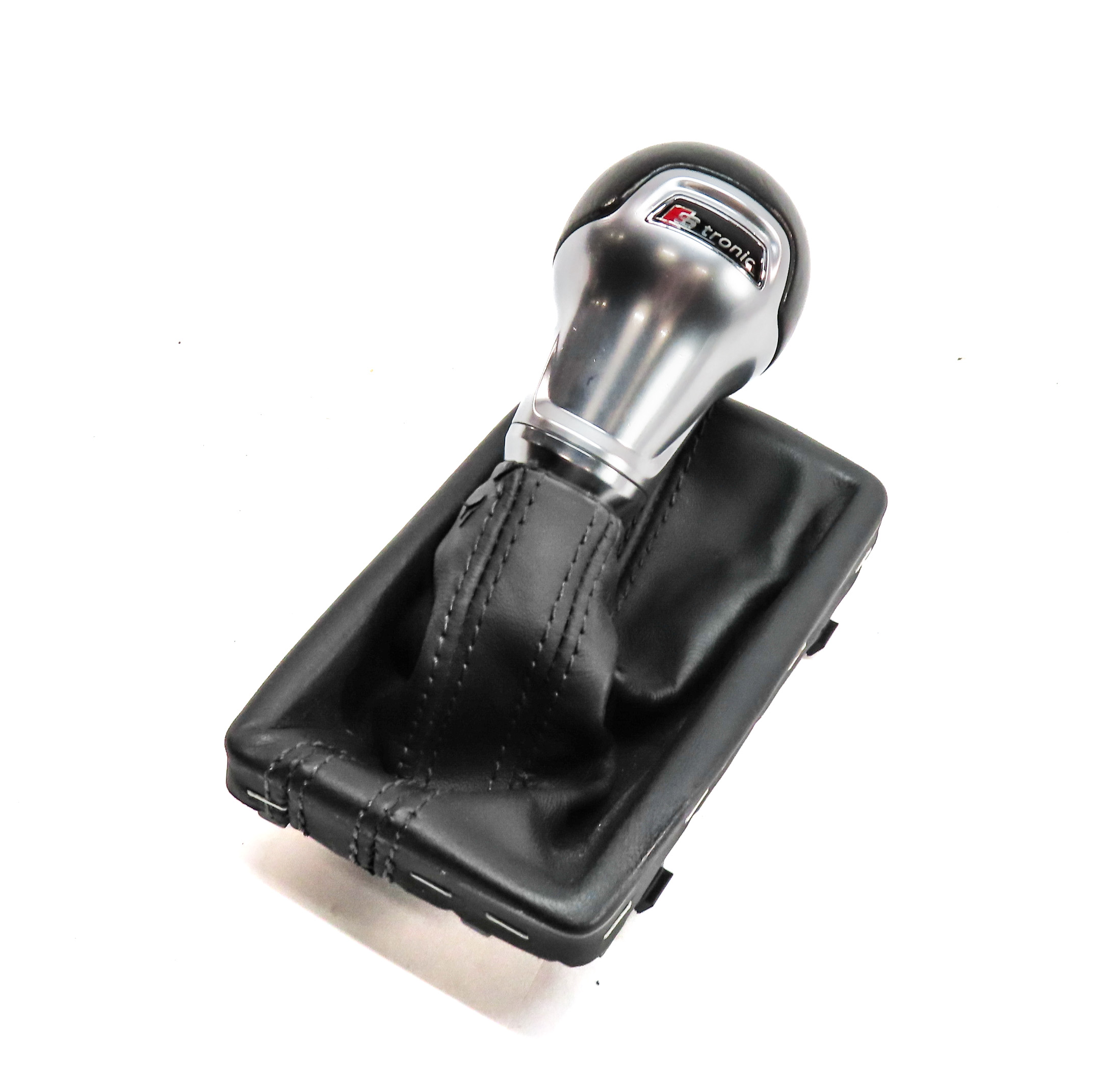 2016 AUDI A3 PREMIUM (8V) AUTOMATIC TRANSMISSION SHIFT SHIFTER KNOB w/ BOOT — exact item pictured