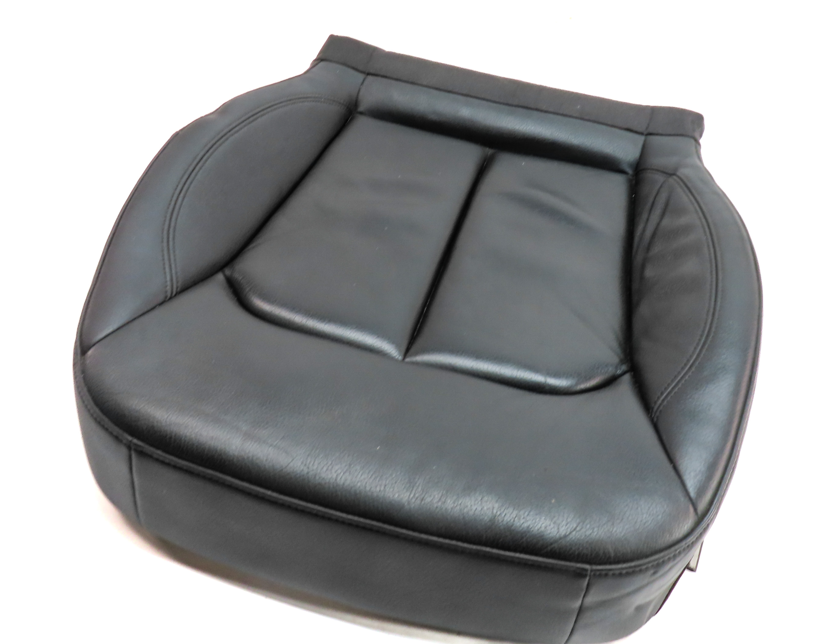 2016 AUDI A3 PREMIUM (8V) FRONT LEFT DRIVER LOWER STANDARD SEAT CUSHION (Black) — exact item pictured