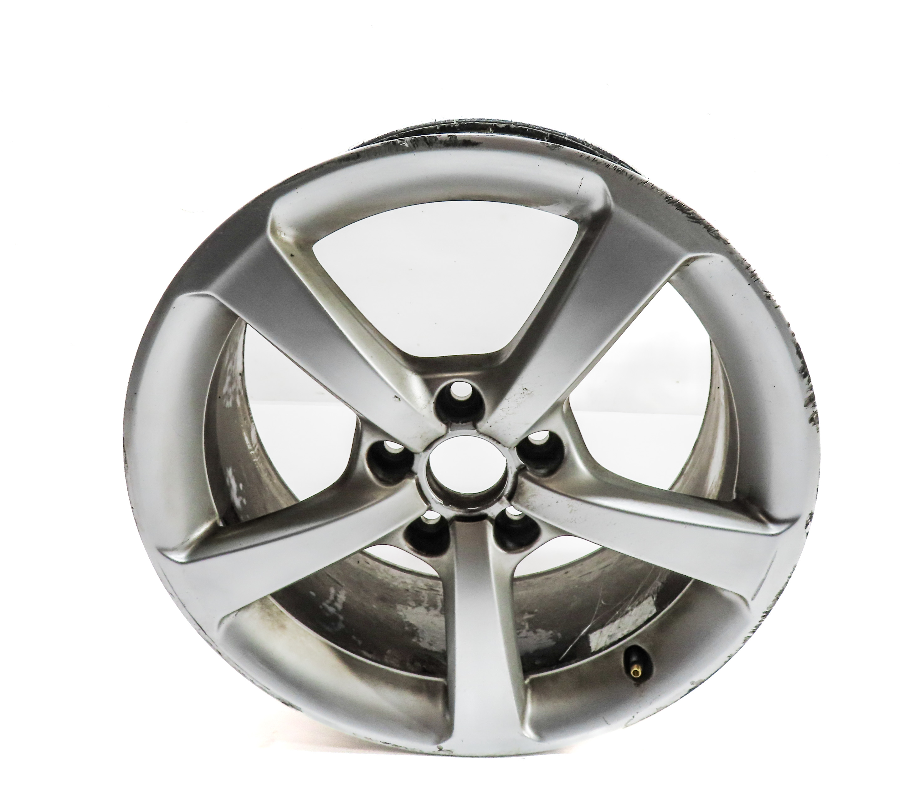 2015-2016 AUDI A3 (8V) 17x7-1/2 ALUMINUM ALLOY 5-SPOKE WHEEL RIM  — exact item pictured