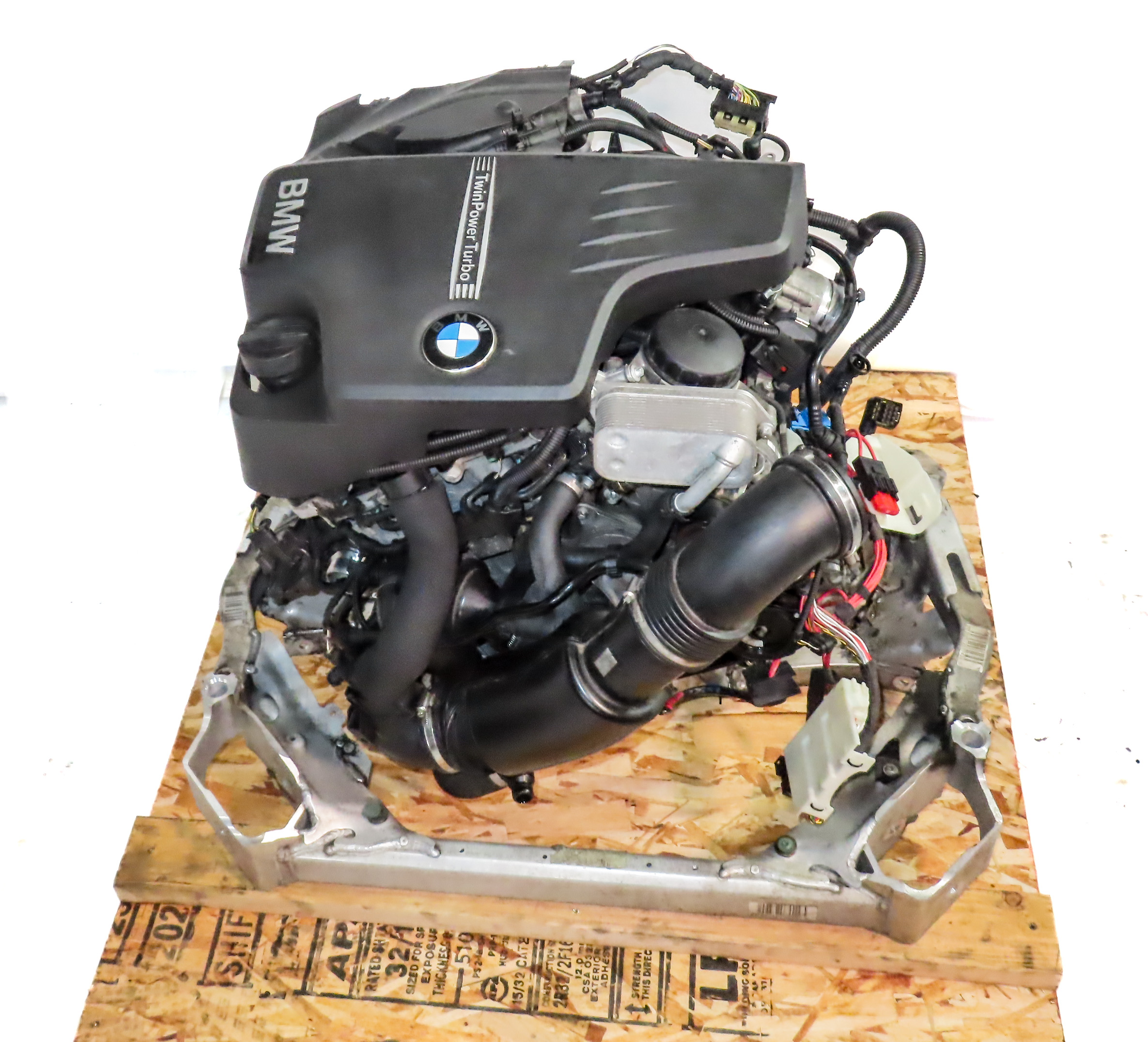 12-18 BMW 2/3/4/5i X1 Z4 2.0L N20 TURBO ENGINE ASSEMBLY ASE TESTED & VIDEO(142k) — exact item pictured
