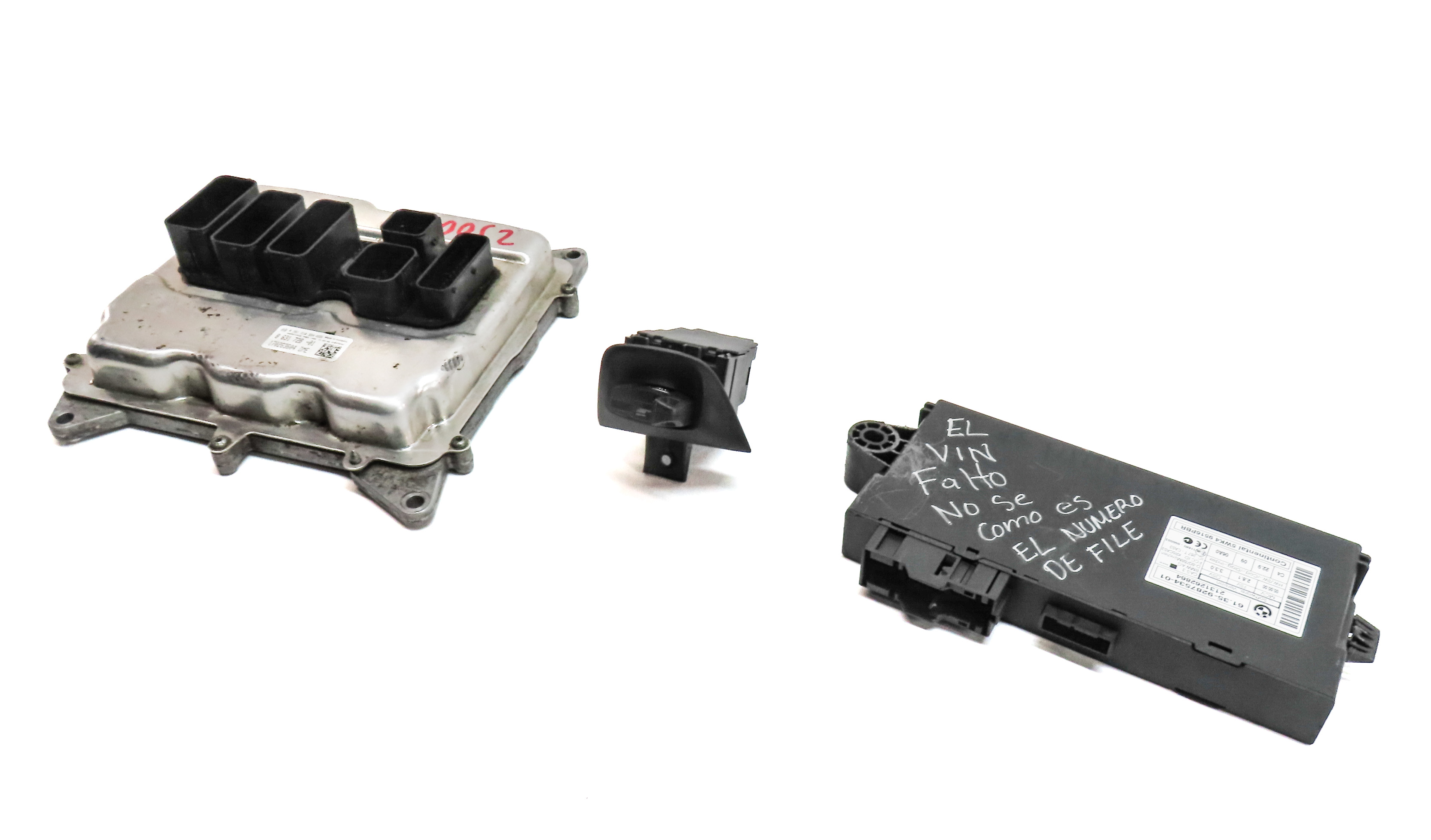 13-16 BMW X1 Z4 E84 E89 2.0L N20 TURBO ECM DME CAS 3 IMMOBILIZER MODULE KEY SET — exact item pictured
