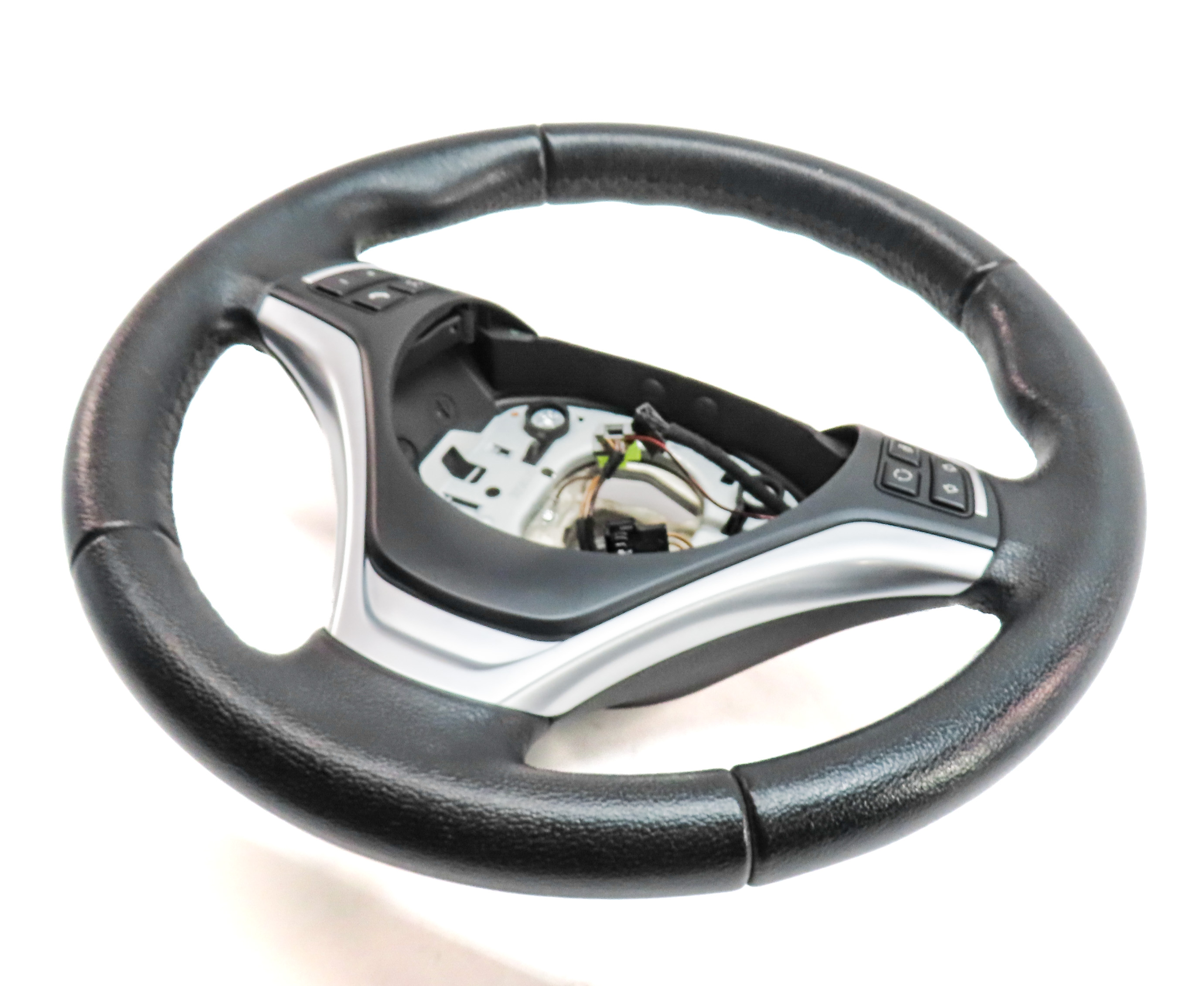 2013-2015 BMW X1 (E84) DRIVER SPORT STEERING WHEEL (Black) — exact item pictured
