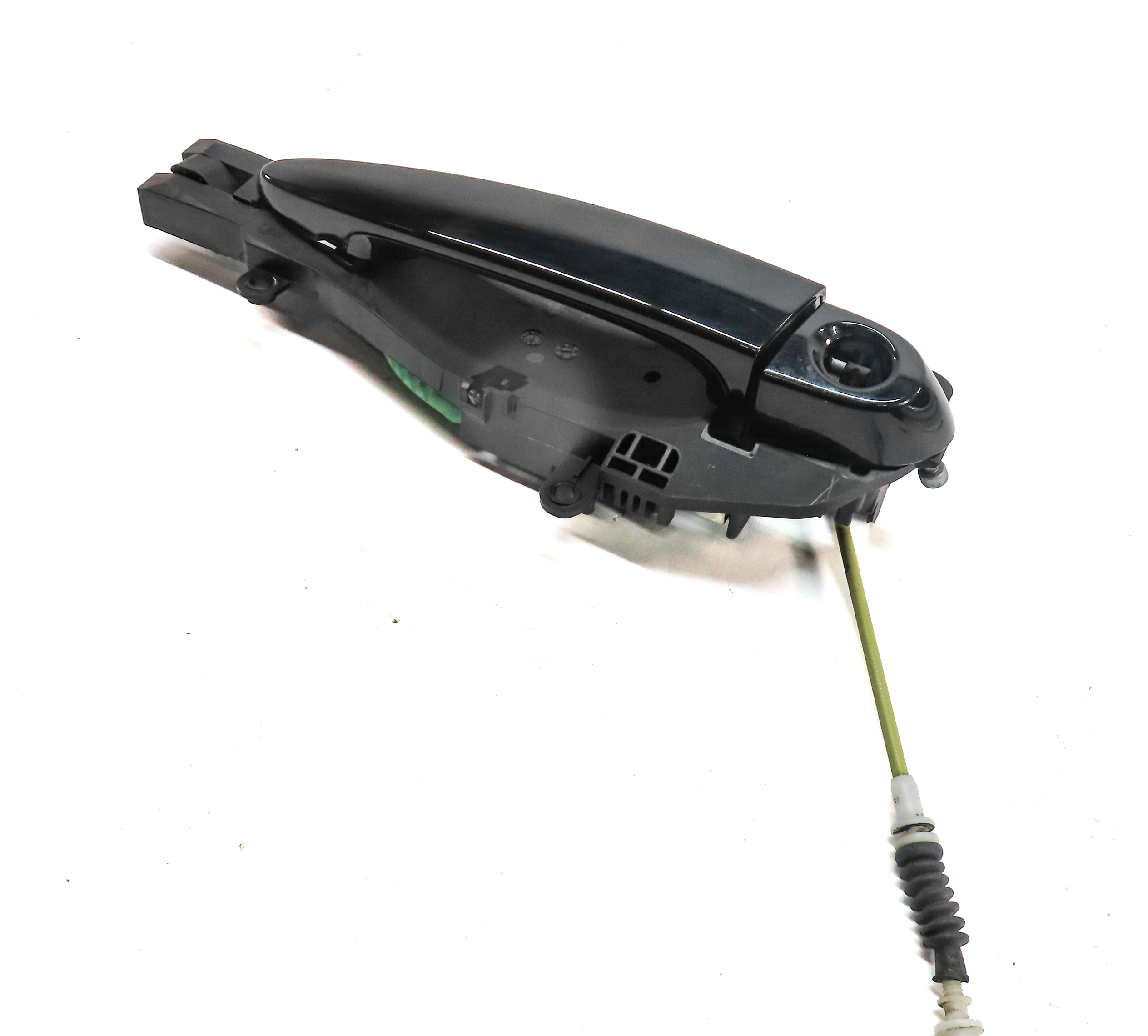 12-15 BMW X1 (E84) FRONT LEFT DRIVER OUTSIDE DOOR HANDLE (w/o COMFORT) (Black) — exact item pictured