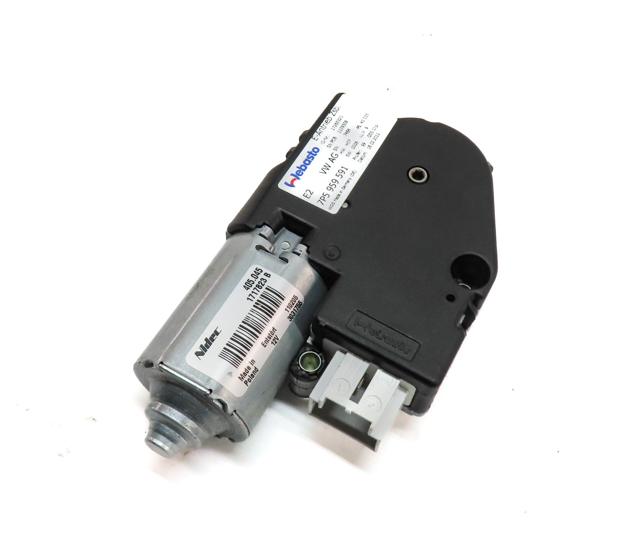 2012-2018 AUDI A6 A7 S6 S7 (C7 4G8) SUNROOF SUN ROOF WINDOW MOTOR — exact item pictured