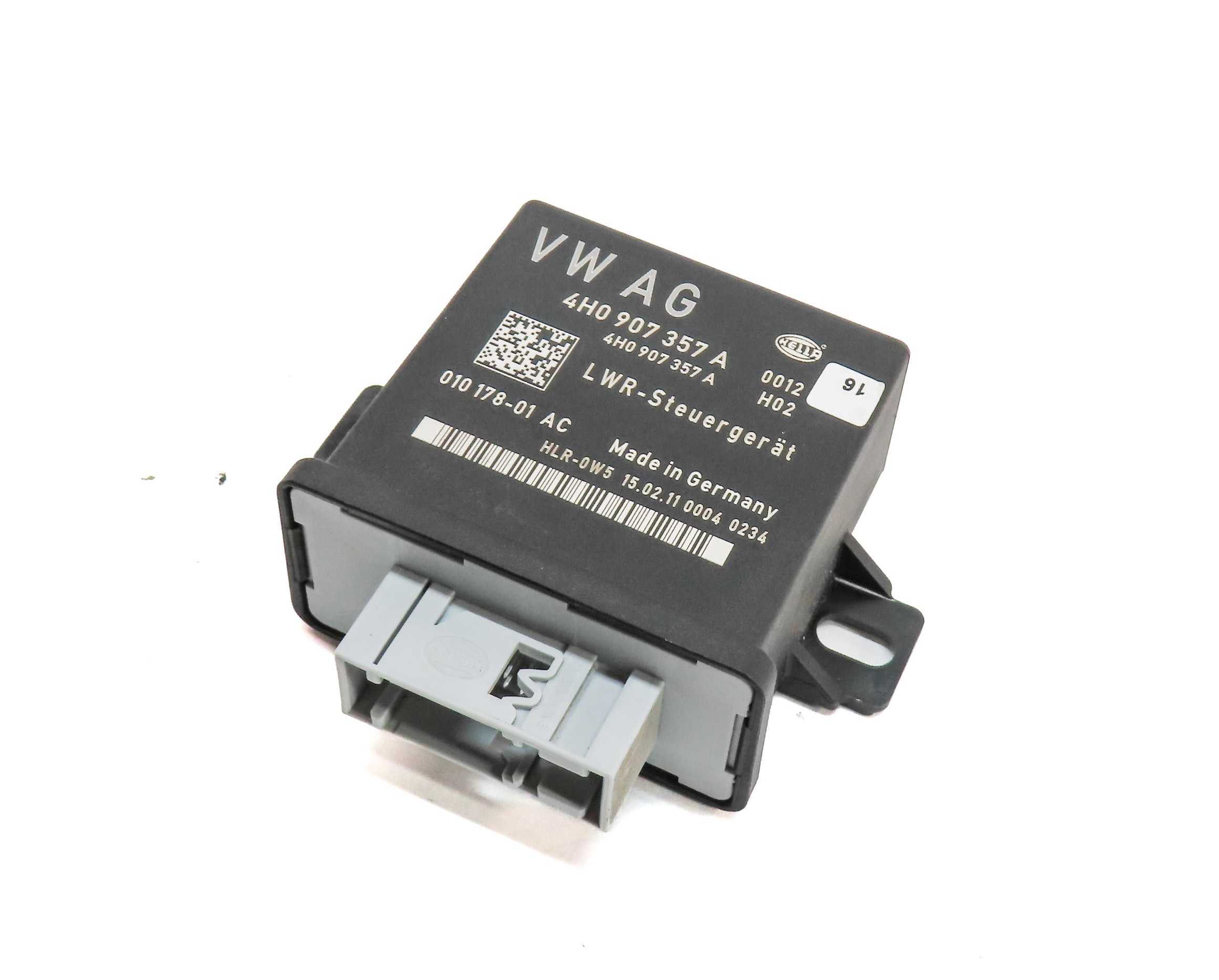 2012 AUDI A7 (C7 4G8) HEADLIGHT HEAD LIGHT LAMP RANGE CONTROL MODULE — exact item pictured