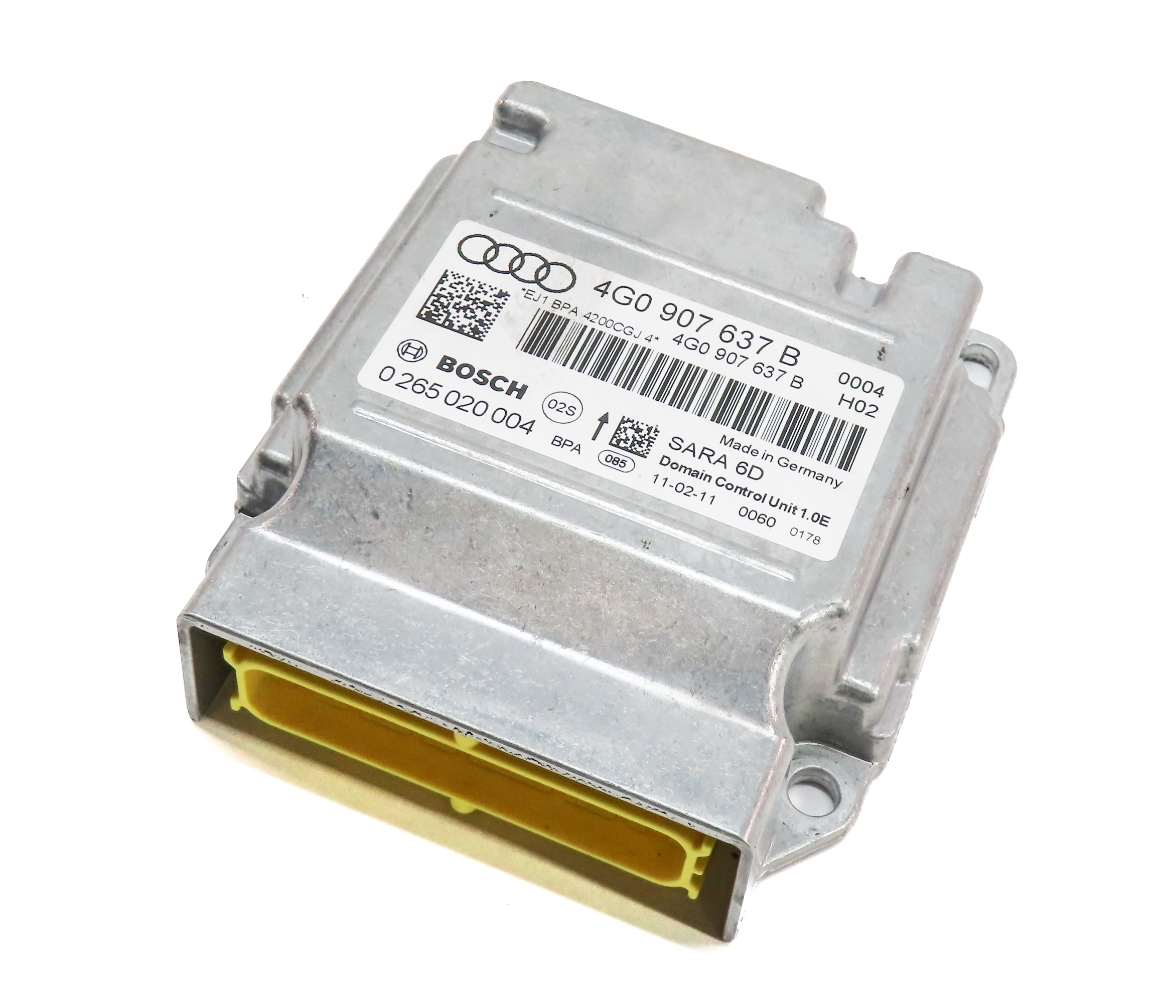 2012 AUDI A7 (C7 4G8) ACCELERATION YAW TURN RATE SPEED CONTROL MODULE — exact item pictured