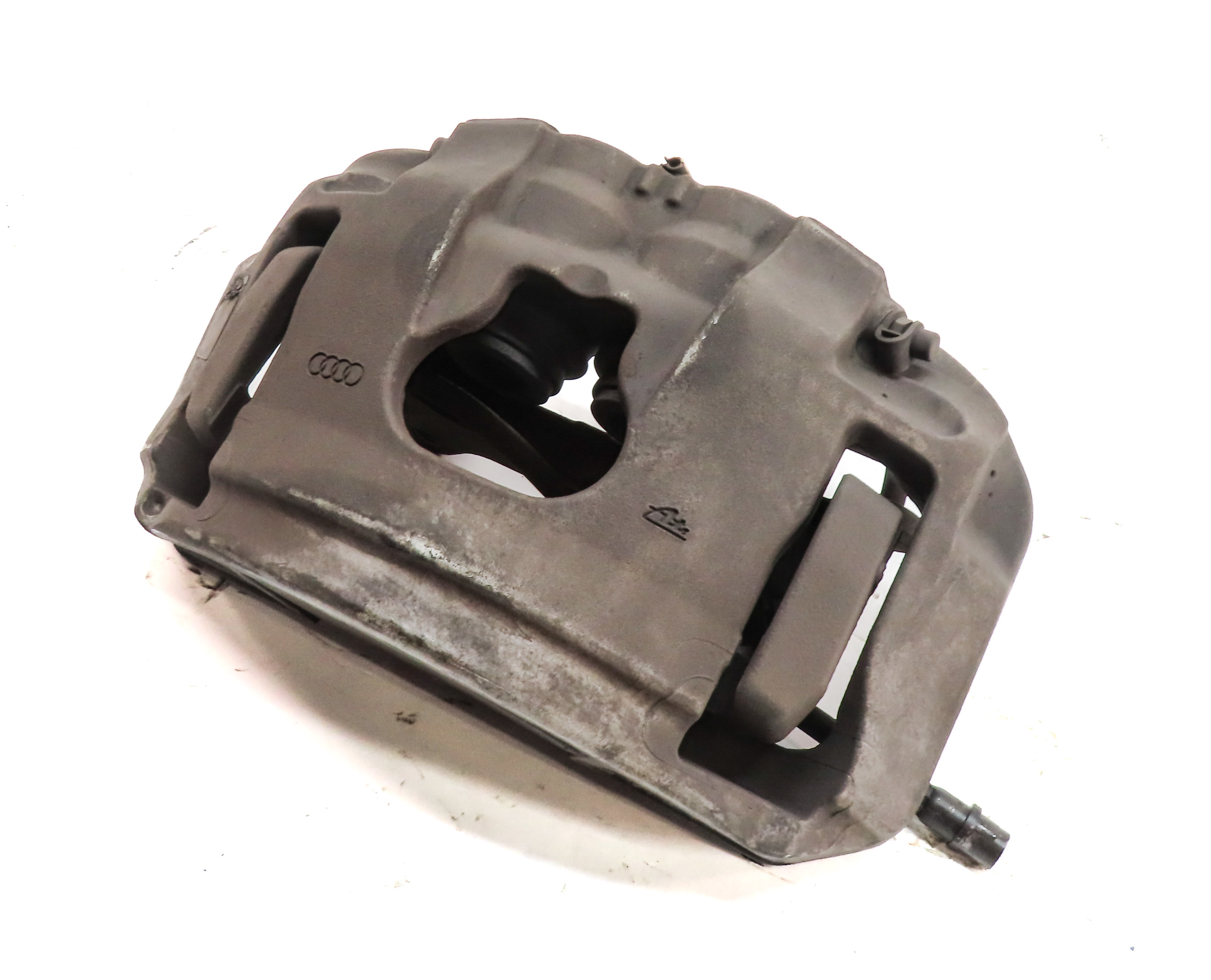 2012-2017 AUDI A7 (C7 4G8) RIGHT FRONT PASSENGER DISC BRAKE CALIPER (356x34mm) — exact item pictured