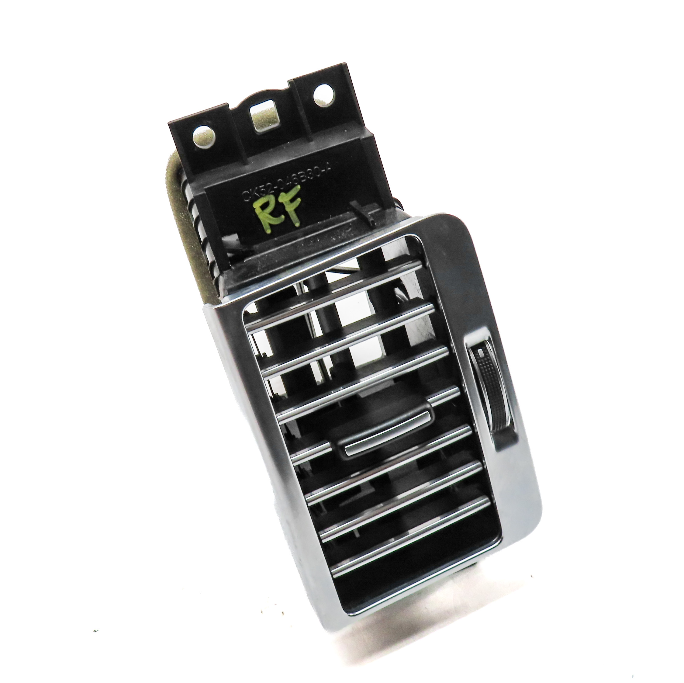 16 RANGE ROVER (L405) FRONT RIGHT PASSENGER DASH HEAT AIR AC VENT (BLACK/SILVER) — exact item pictured