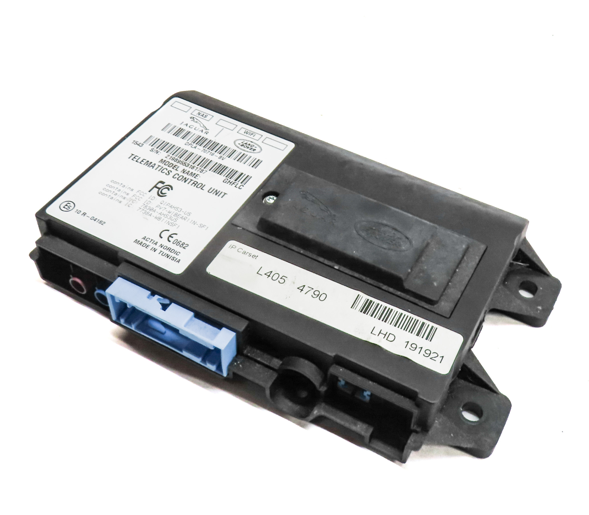 2016 RANGE ROVER (L405) TELEMATICS COMMUNICATION CONTROL MODULE — exact item pictured