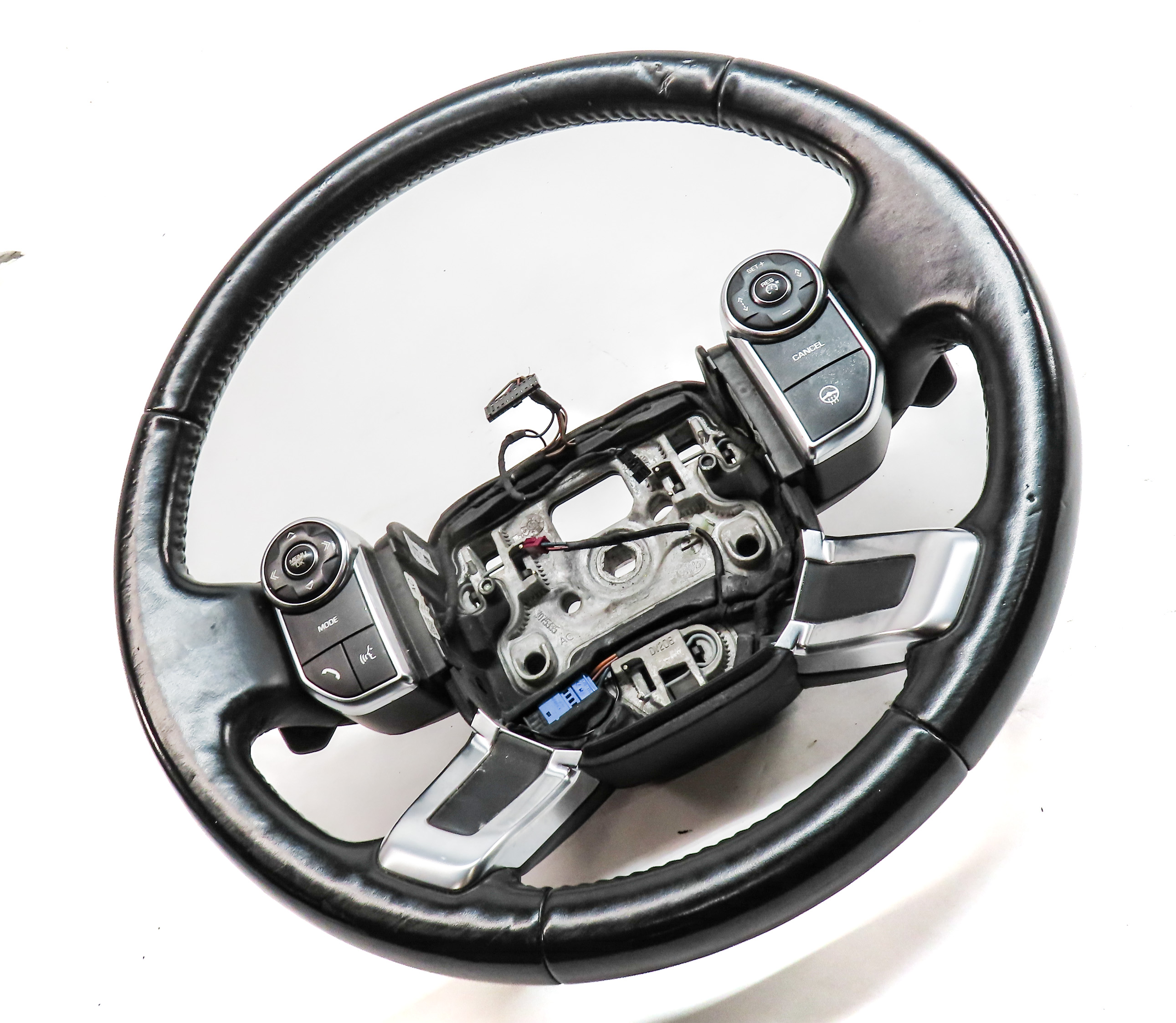 13-21 LAND ROVER DISCOVERY RANGE ROVER (L405 L462) HEATED STEERING WHEEL (BLACK) — exact item pictured