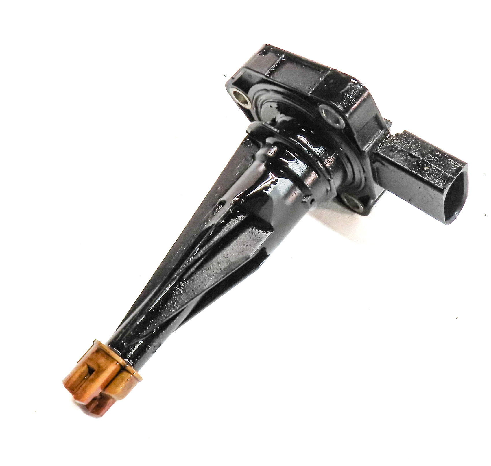 2013 BMW 535I (F10) 3.0L (N55) ENGINE MOTOR OIL FLUID LEVEL SENSOR MODULE — exact item pictured