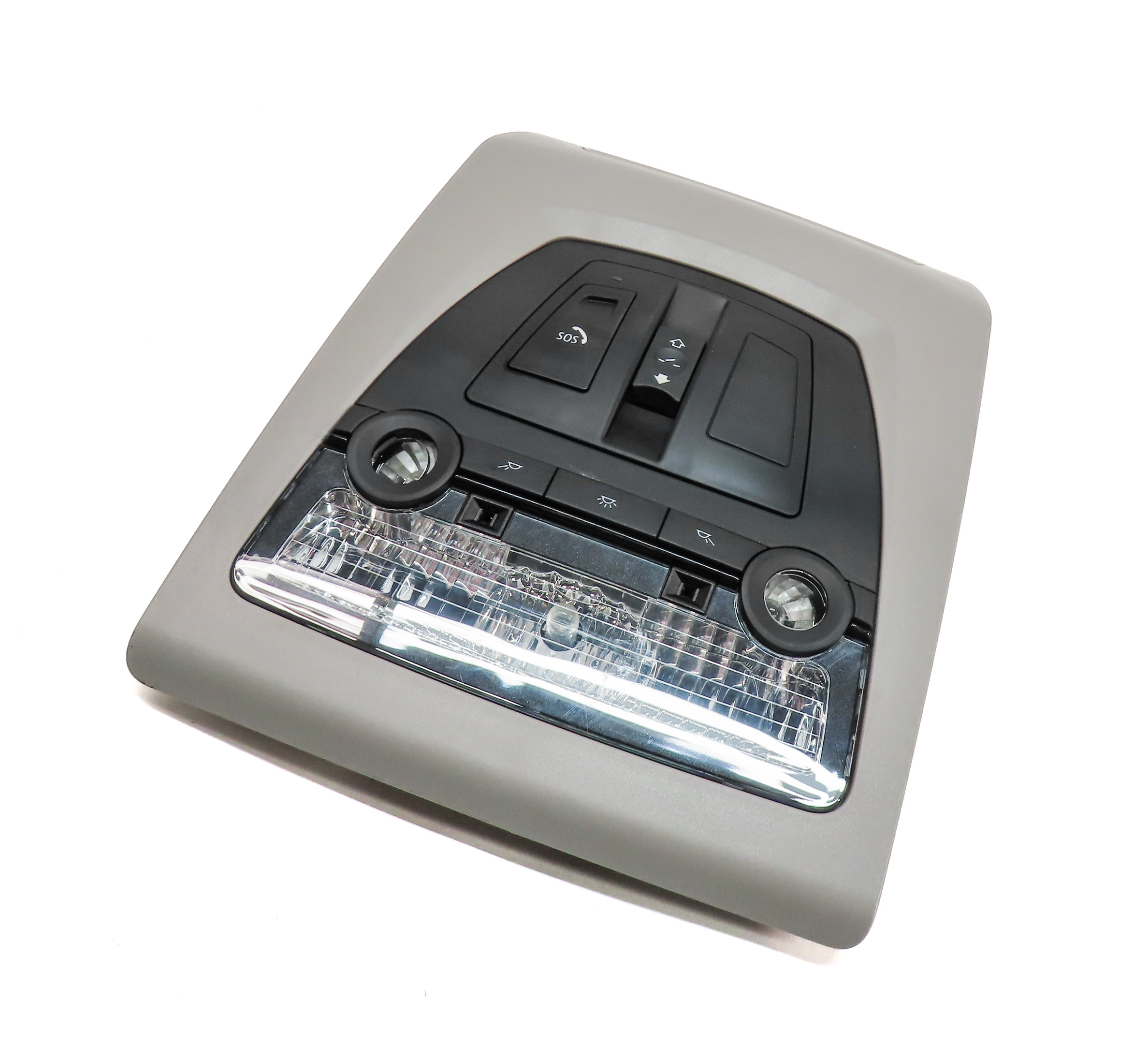 2013 BMW 535I (F10) FRONT INTERIOR OVERHEAD DOME MAP READING LIGHT LAMP (Gray) — exact item pictured