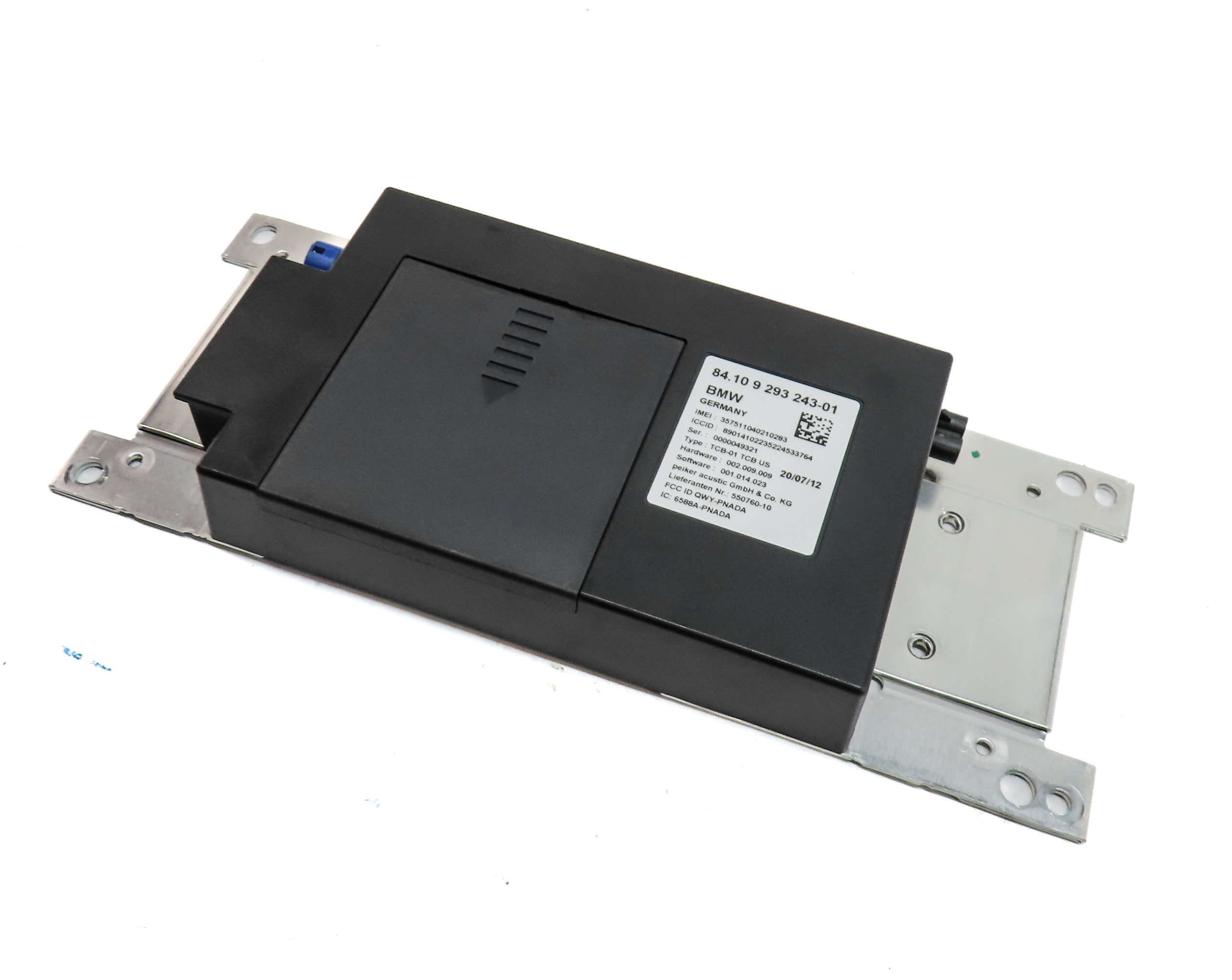 2013 BMW 535I (F10) TELEMATICS COMMUNICATION CONTROL MODULE — exact item pictured
