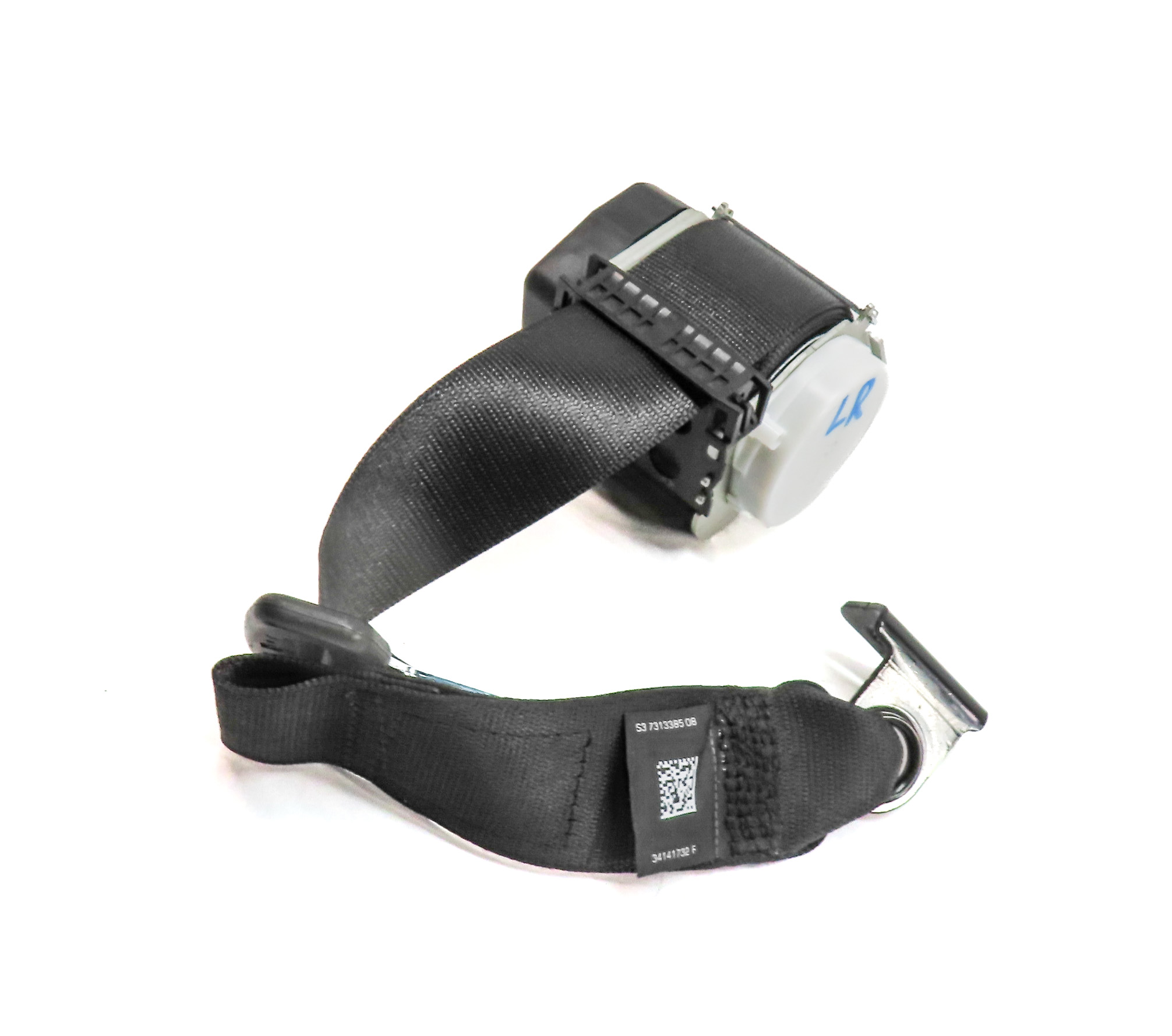 2017 BMW X1 (F48) REAR LEFT SEAT SEATBELT RETRACTOR (Black) — exact item pictured
