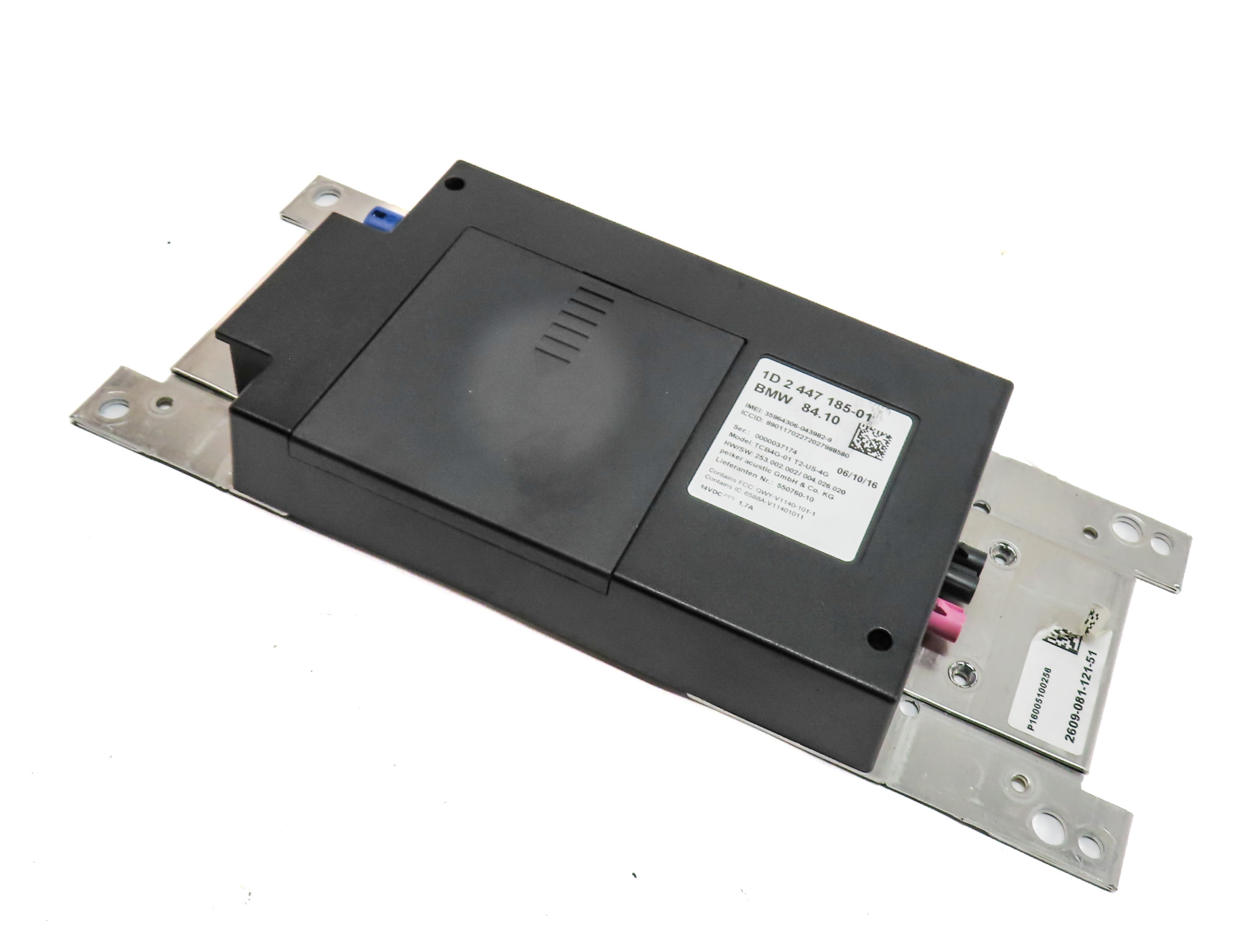 2017 BMW X1 (F48) TELEMATICS COMMUNICATION CONTROL MODULE — exact item pictured