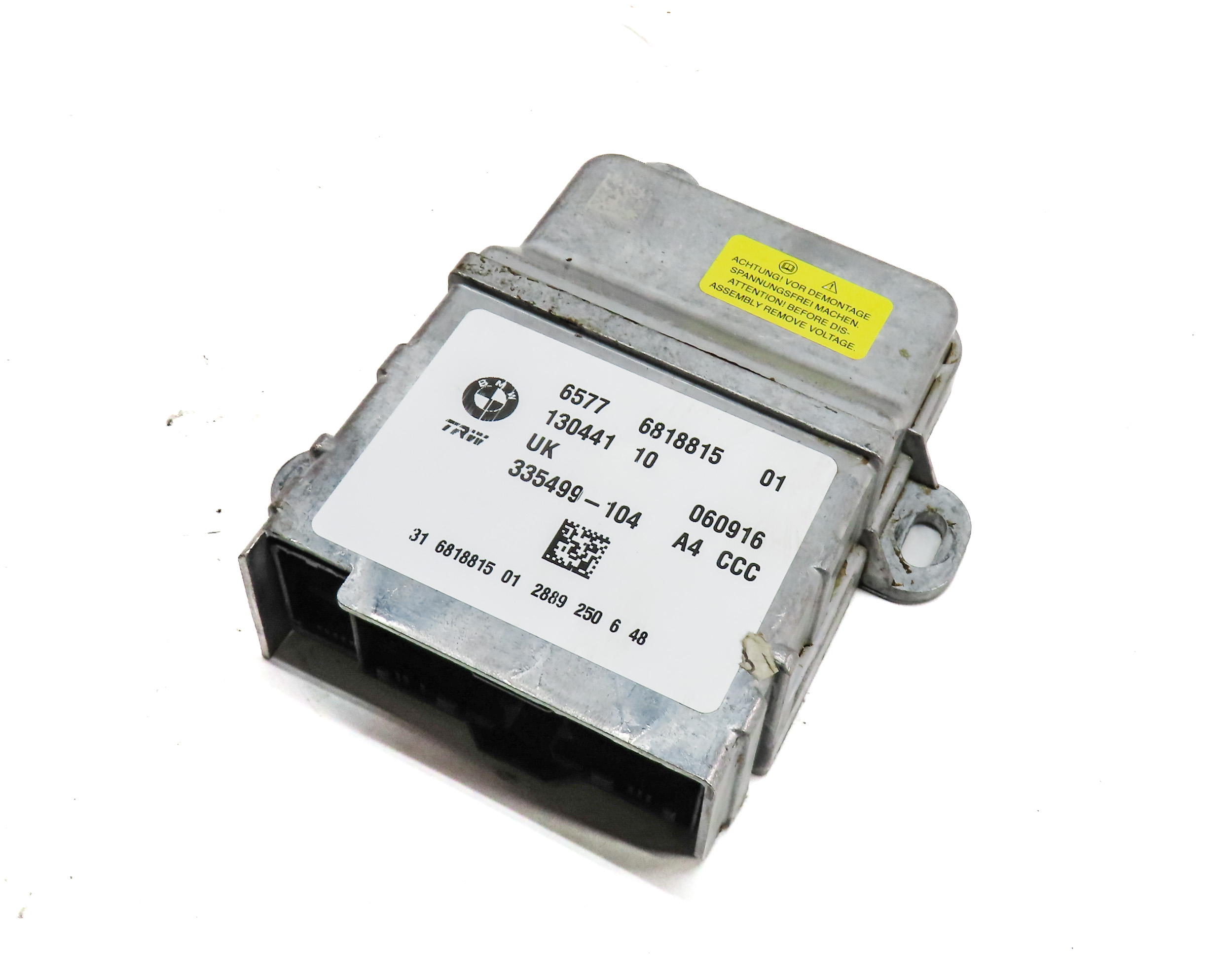 2014-2021 MINI COOPER CLUBMAN COUNTRYMAN BMW WI3 WI8 X1 X2 SRS BAG MODULE — exact item pictured