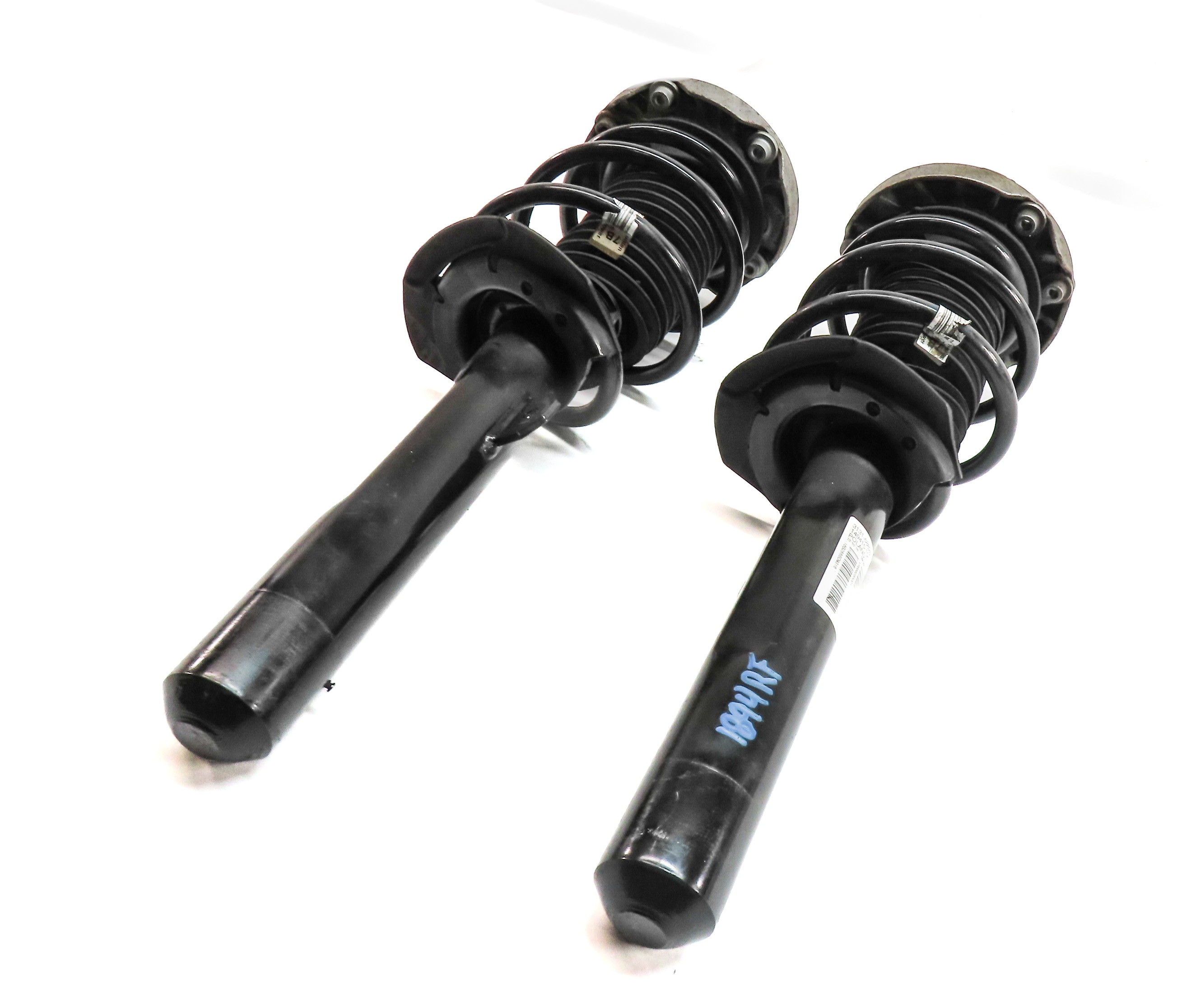 16-19 BMW X1 (F48) FRONT LEFT & RIGHT STANDARD SUSPENSION SHOCK STRUT SET — exact item pictured