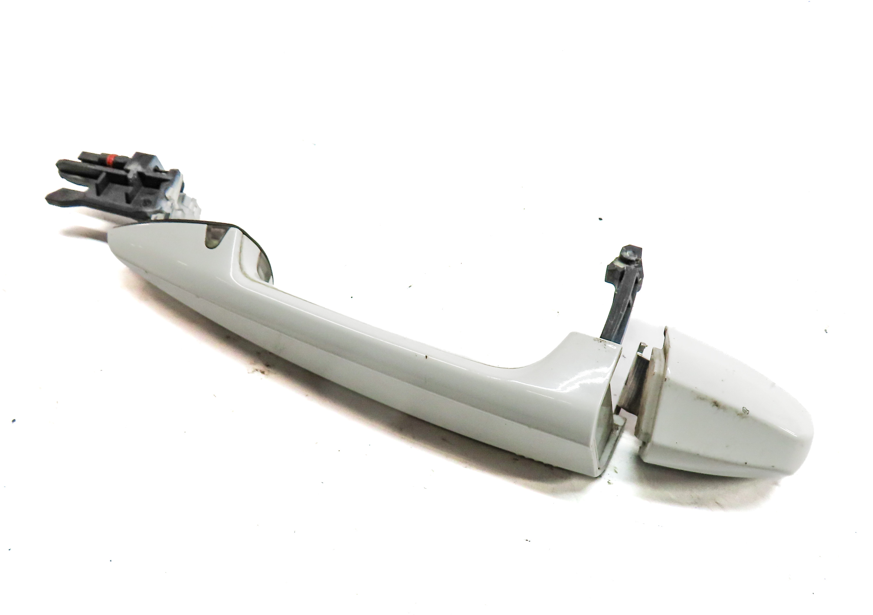 14-21 BMW X1 X2 X5 X6 (F15 F16 F39 F48) FRONT RIGHT COMFORT DOOR HANDLE (White) — exact item pictured