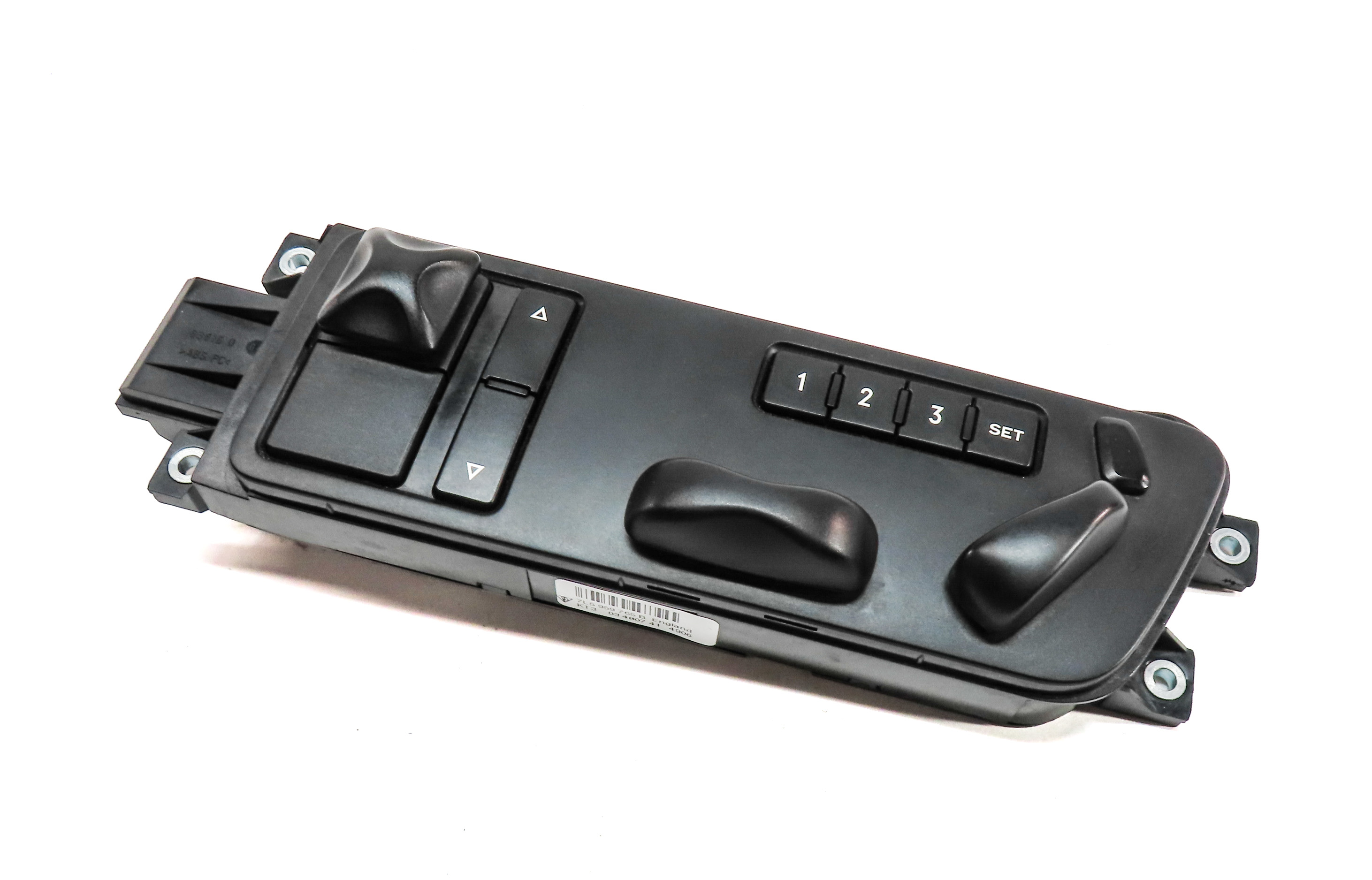 08 PORSCHE CAYENNE (957) LEFT DRIVER MEMORY SEAT POSITION ADJUST SWITCH w/LUMBAR — exact item pictured