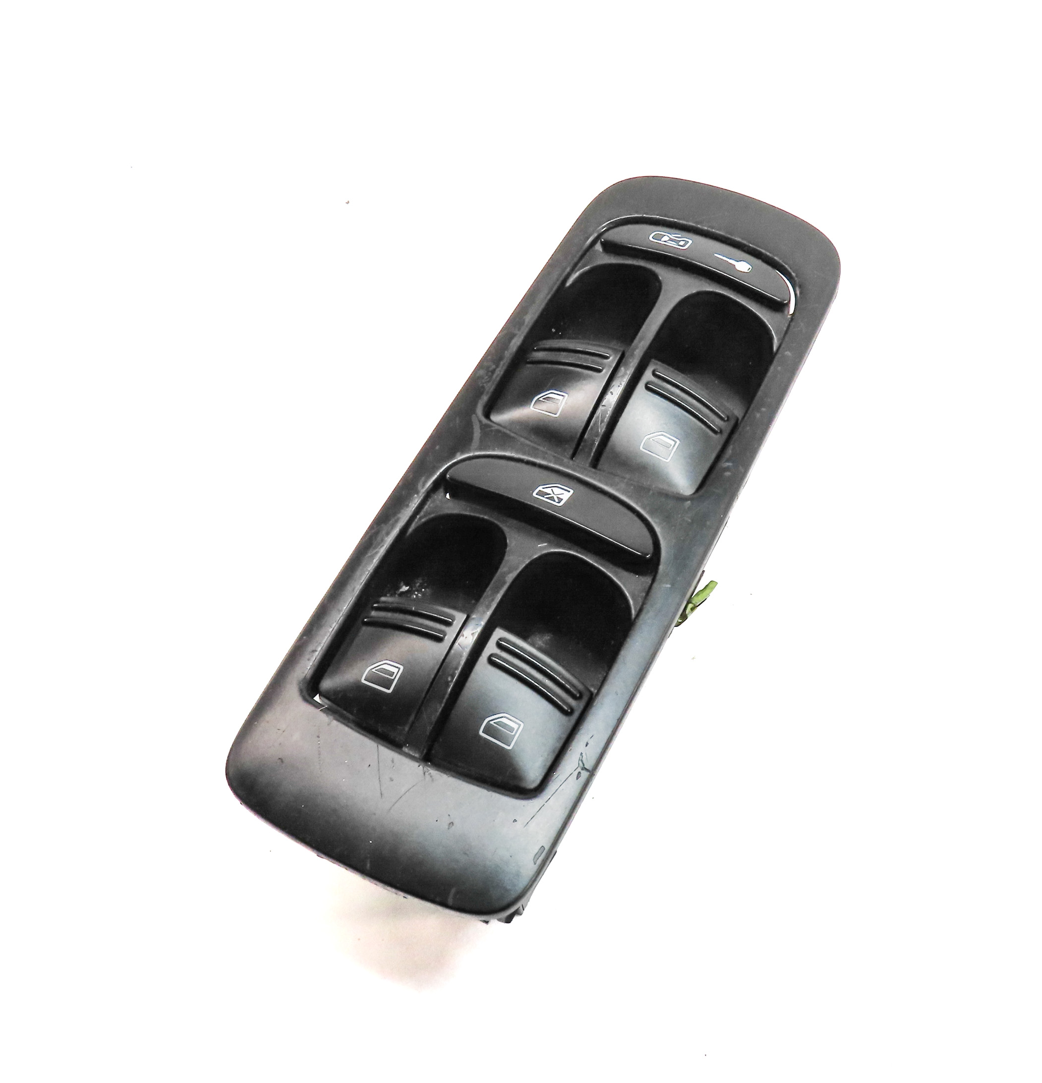 03-10 PORSCHE CAYENNE 955 957 LEFT FRONT DRIVER DOOR WINDOW SWITCH (BLACK) — exact item pictured