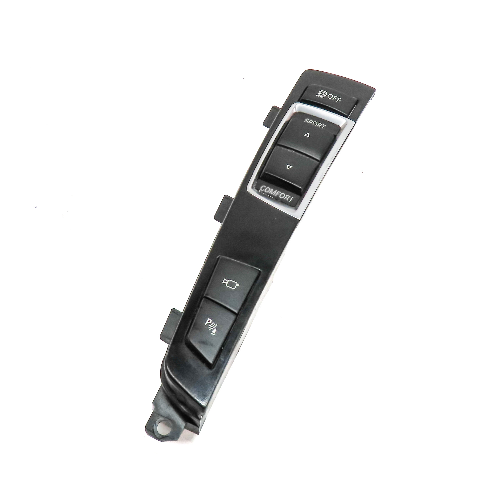 15 BMW 750LI (F01) PARK ASSIST CAMERA SPORT/COMFORT MODE TRACTION CONTROL SWITCH — exact item pictured