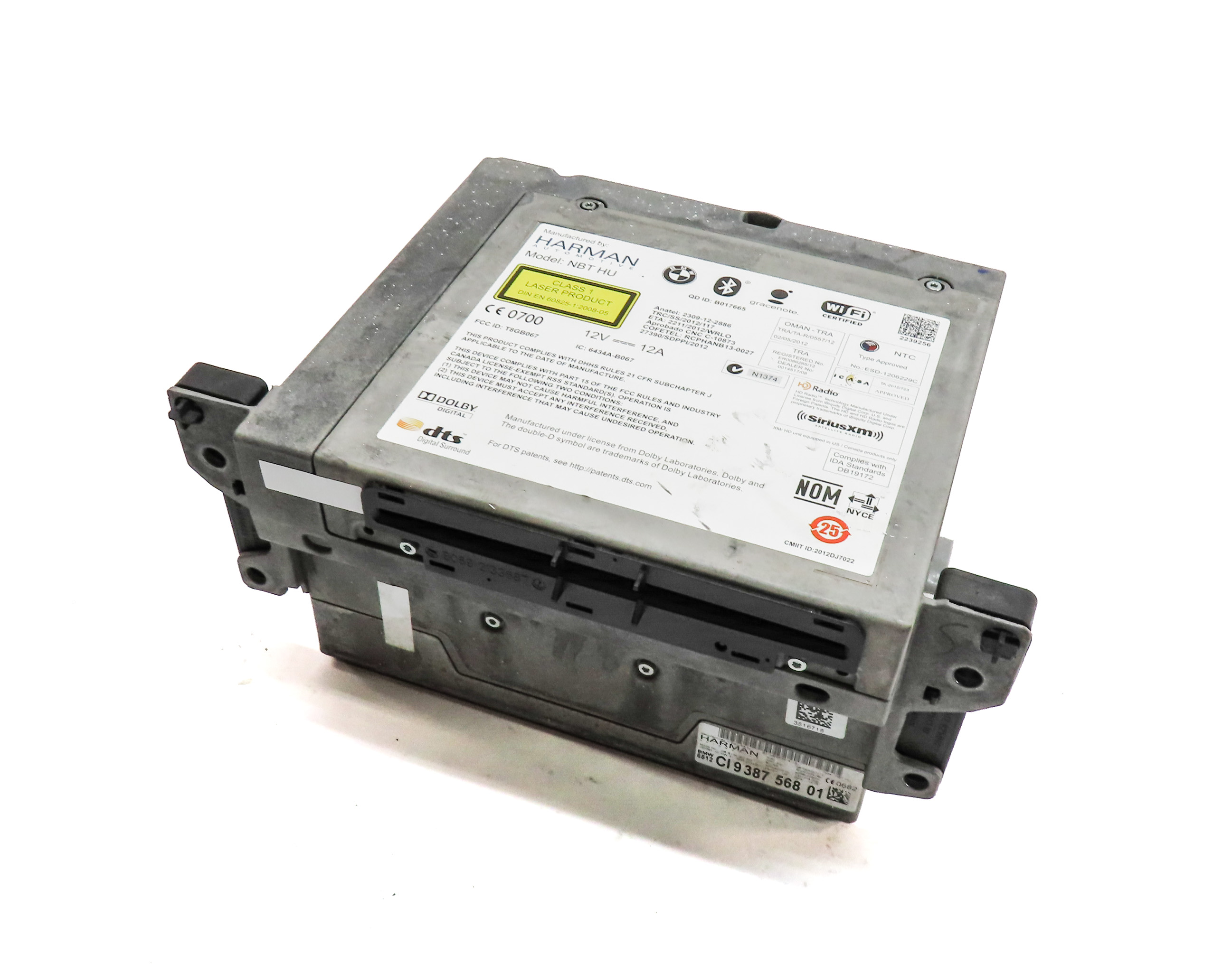 14-16 BMW 2 3 4 5 6 7 X3 X5 X6 (F10 F15 F22 F30 F32) AM/FM CD STEREO RECEIVER — exact item pictured