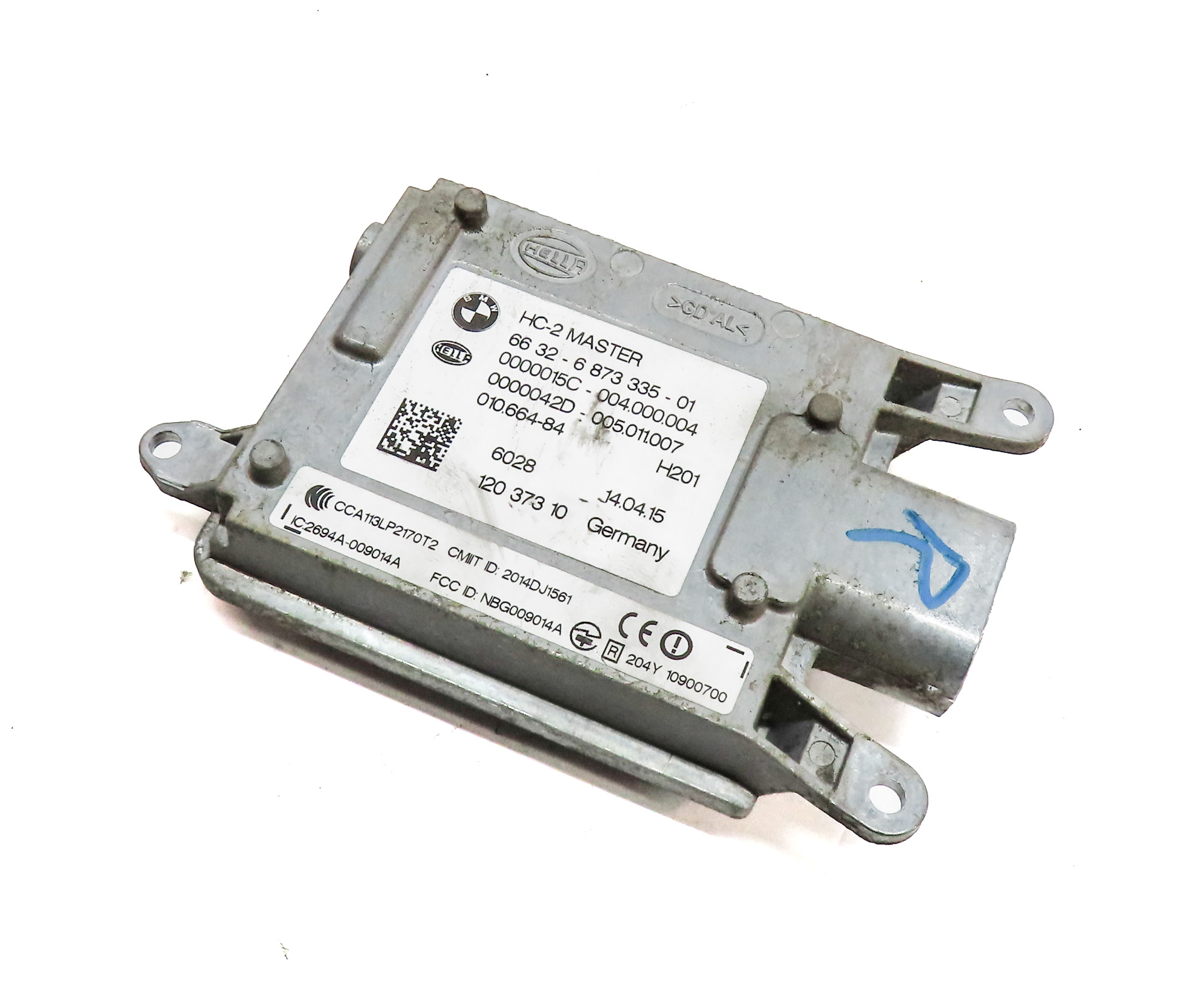 18-19 BMW 640i 650i 09-15 750i REAR RIGHT BLIND SPOT RADAR SENSOR MODULE MASTER — exact item pictured
