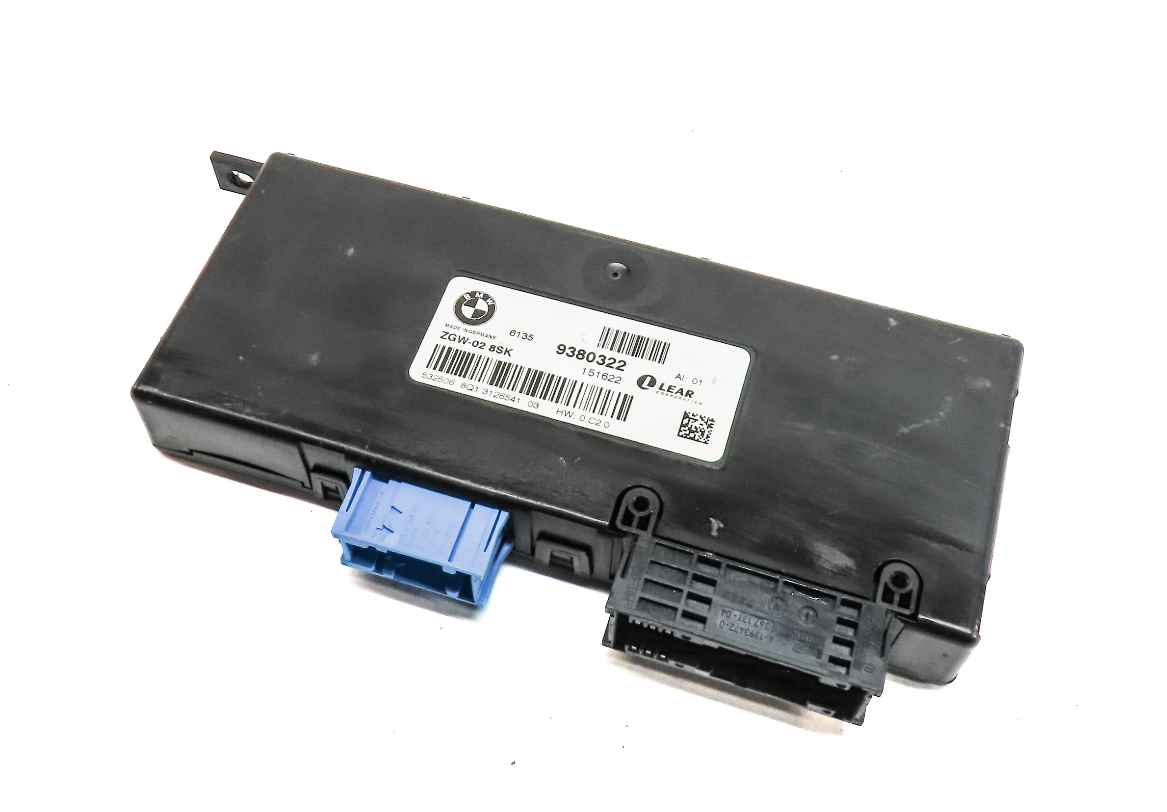 13-19 BMW 5 / 6 / 7 SERIES (F01 F02 F07 F10 F12) CENTRAL GATEWAY CONTROL MODULE — exact item pictured