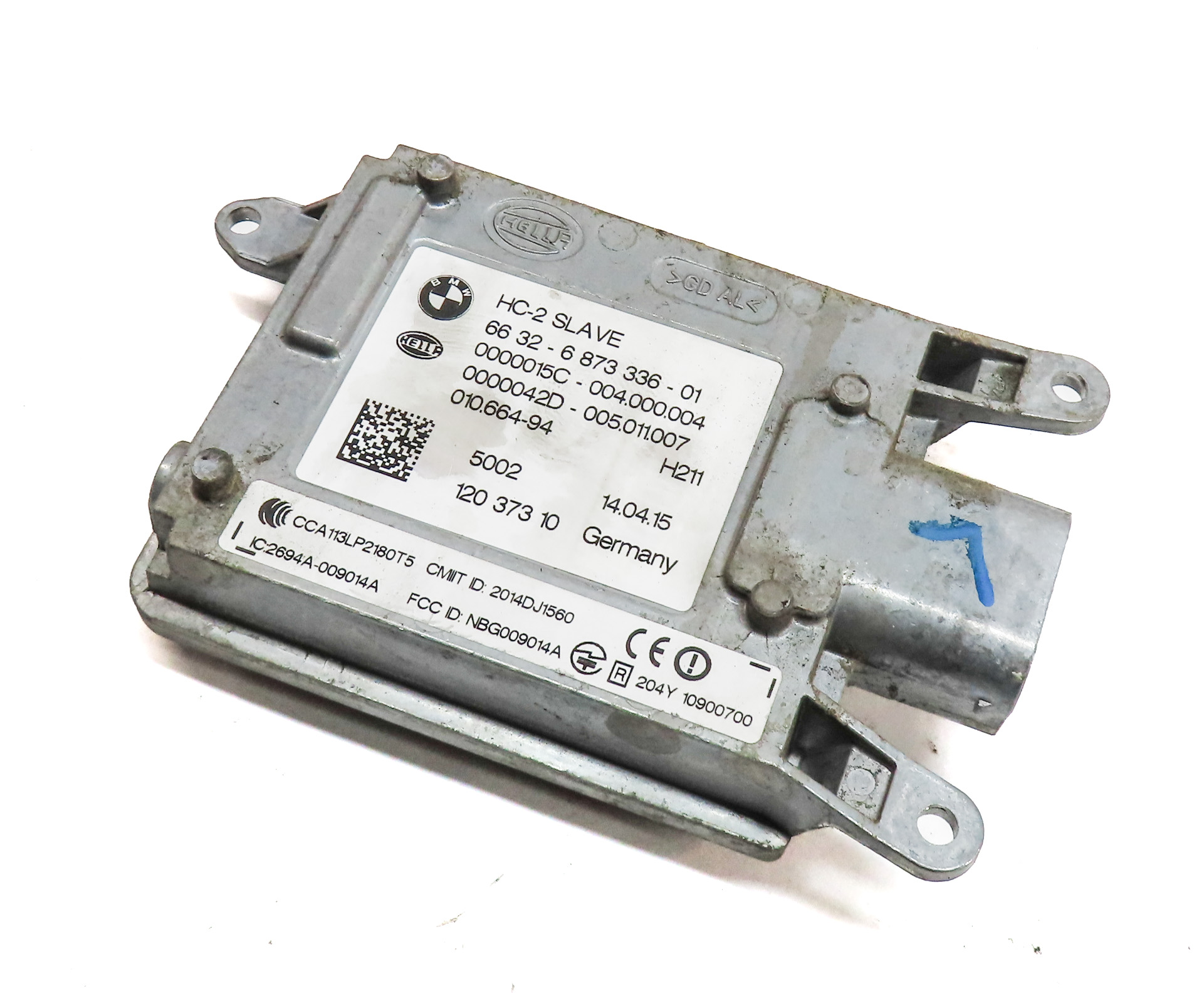18-19 BMW 640i 650i 09-15 750i REAR RIGHT BLIND SPOT RADAR SENSOR MODULE SLAVE — exact item pictured