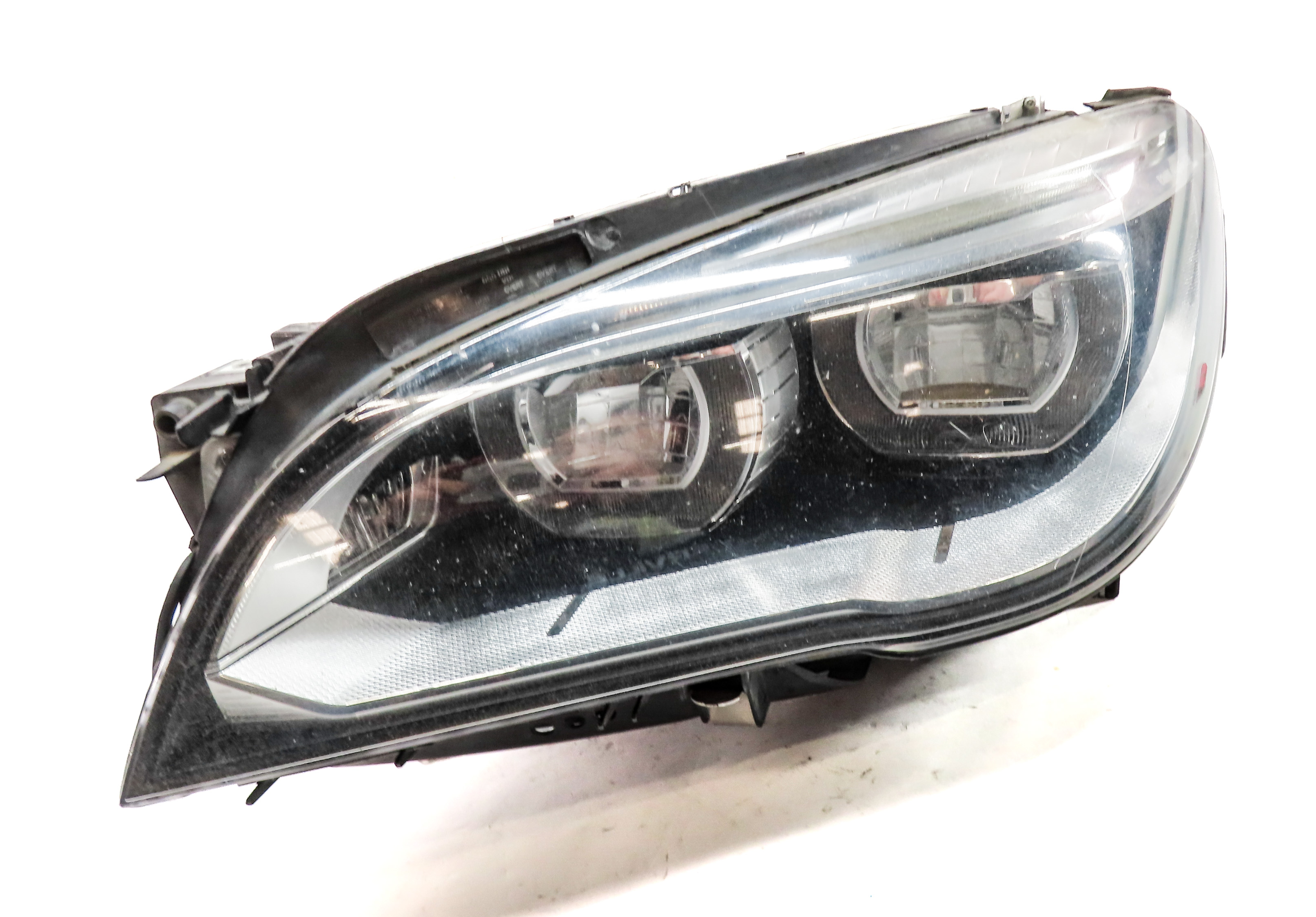 13-15 BMW 7 SERIES (F01) LEFT DRIVER HEADLIGHT LIGHT LAMP - ADAPTIVE DYNAMIC LED — exact item pictured