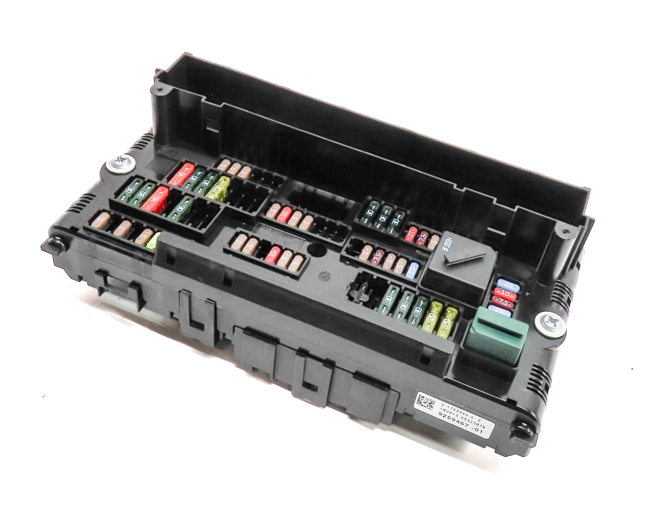 2014 BMW X3 (F25) 2.0L (N20) ENGINE FRONT POWER DISTRIBUTION FUSE RELAY BOX — exact item pictured