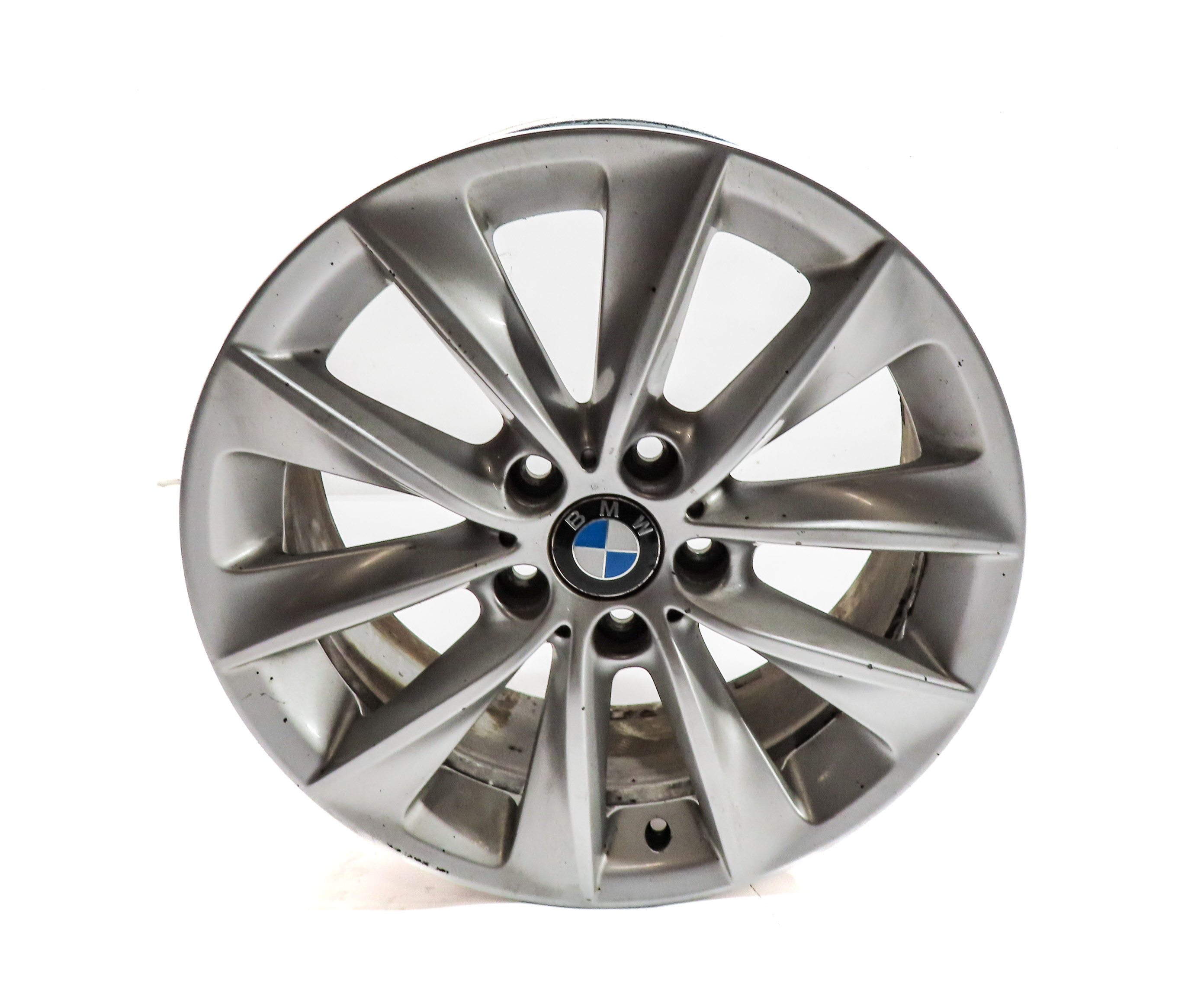 2011-2018 BMW X3 X4 (F25 F26) 18x8 ALUMINUM ALLOY 5 DOUBLE 10 SPOKE WHEEL RIM — exact item pictured