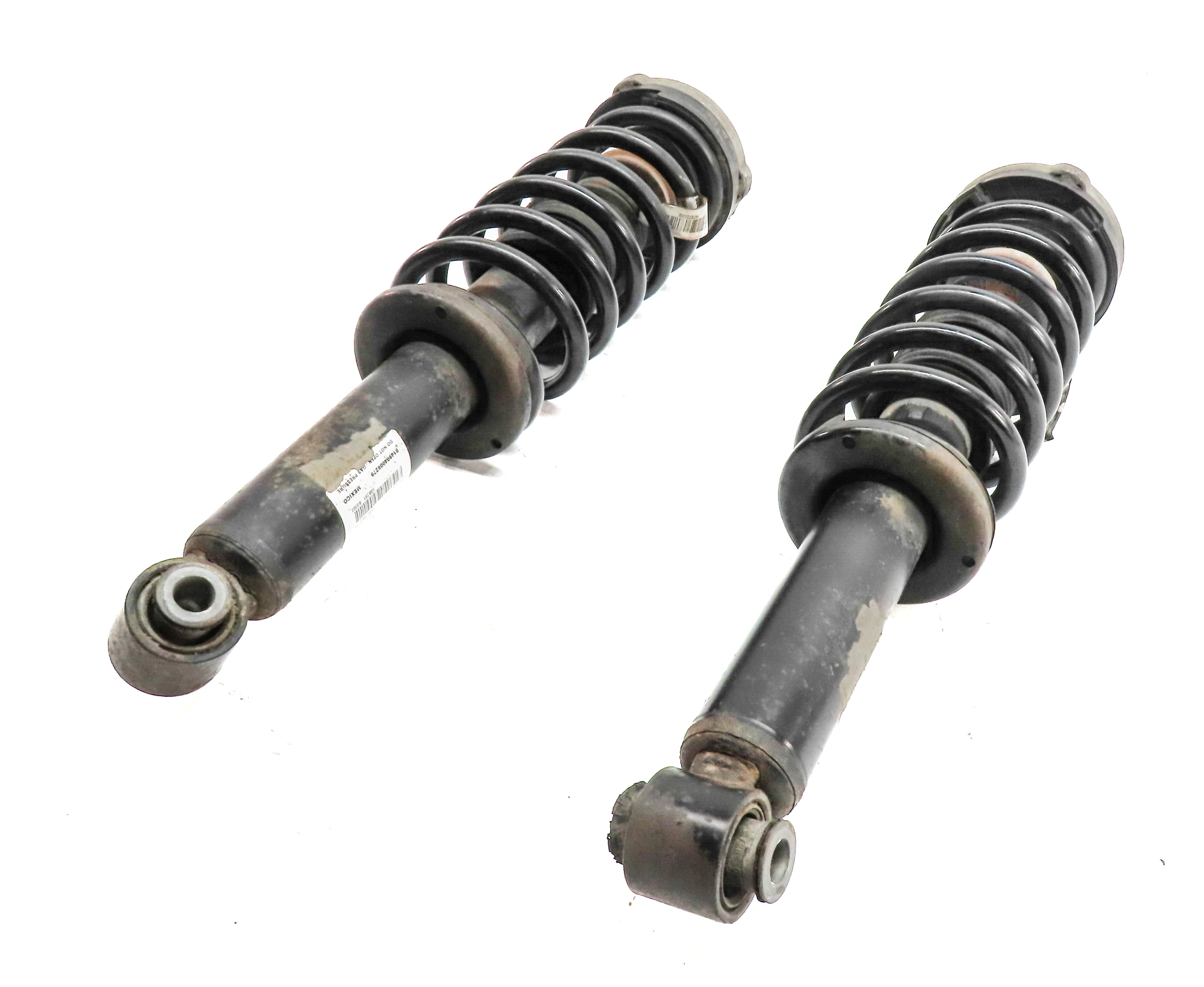 11-18 BMW X3 X4 (F25 F26) REAR LEFT RIGHT STANDARD SUSPENSION SHOCK STRUT SET-2 — exact item pictured