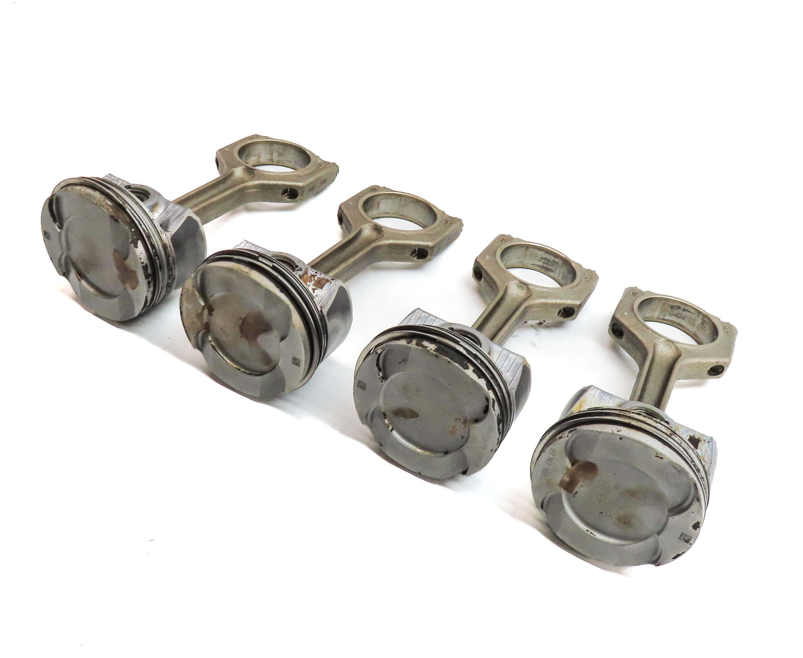 14-18 BMW 2 3 4 5 X1 X3 X5 Z4 2.0L (F10 F22 F30) TURBO N20 N26 PISTON & ROD SET4 — exact item pictured