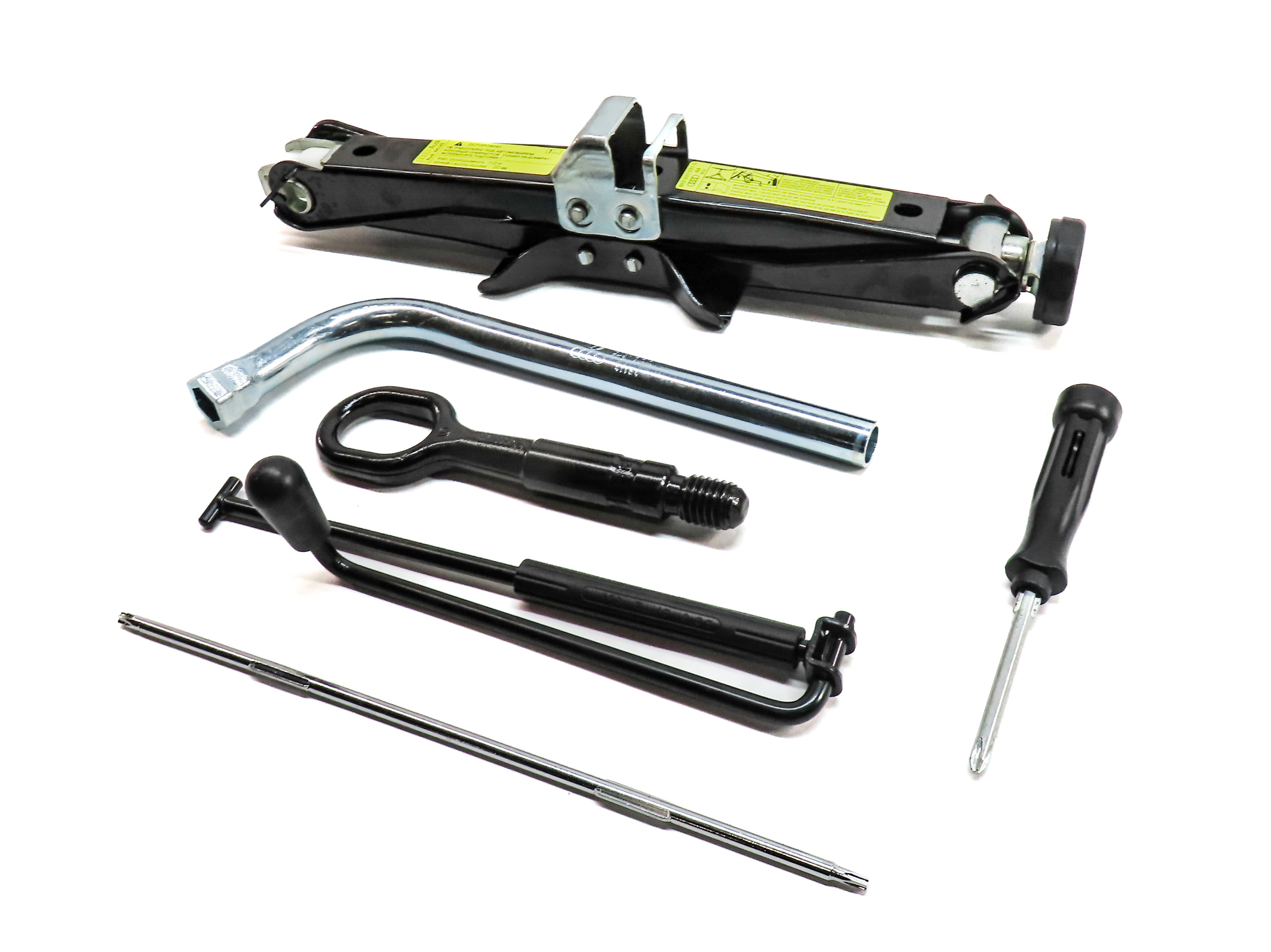 2009-2017 AUDI A4 S4 A5 S5 (B8 8K 8T) SPARE TIRE JACK WRENCH TOOL KIT SET — exact item pictured