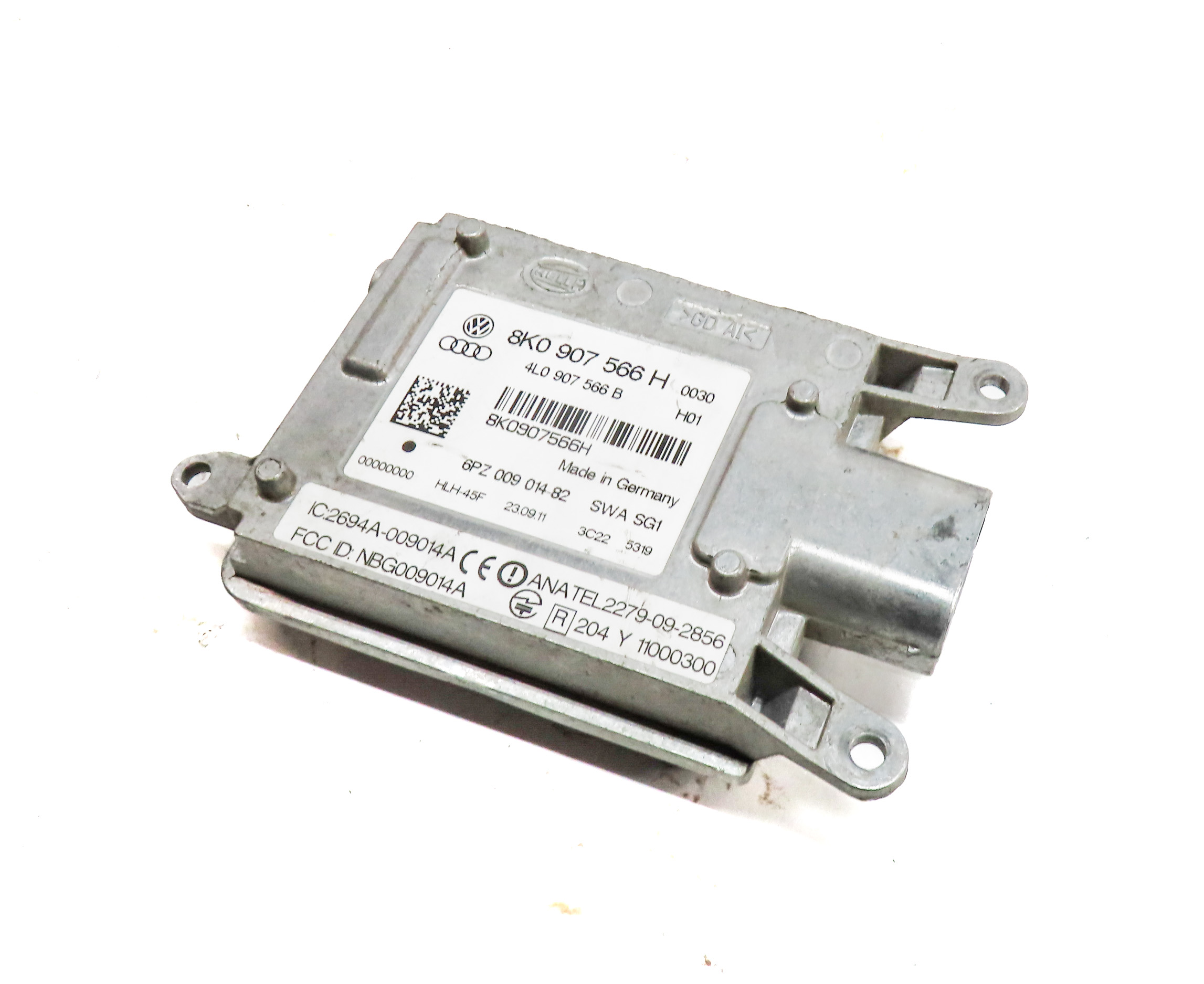2010-2012 AUDI A4 S4 S5 (B8 8K 8T) REAR RIGHT BLIND SPOT RADAR MODULE (MASTER) — exact item pictured