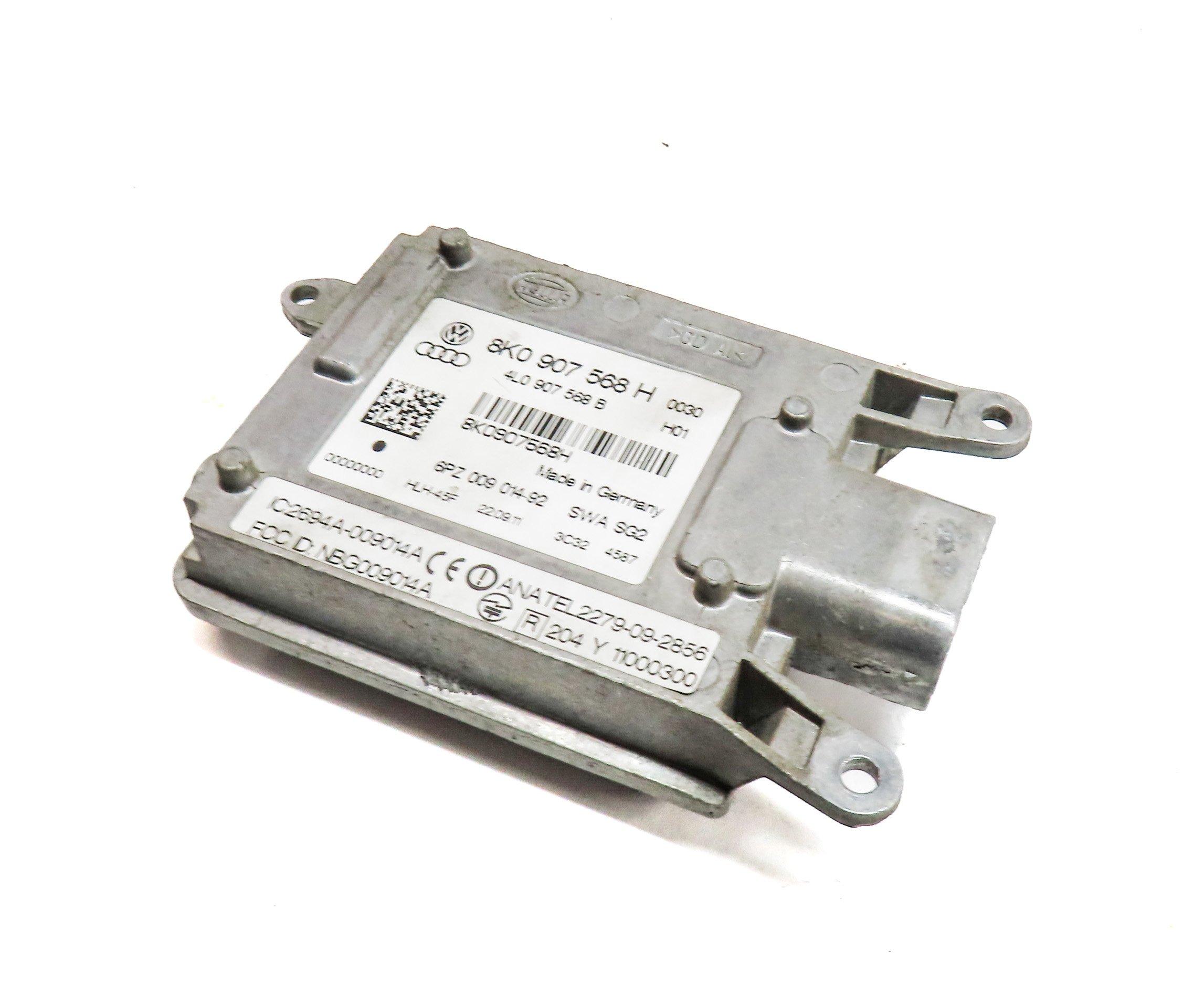 10-12 AUDI A4 S4 S5 (B8 8K 8T) REAR LEFT DRIVER BLIND SPOT RADAR MODULE (SLAVE) — exact item pictured