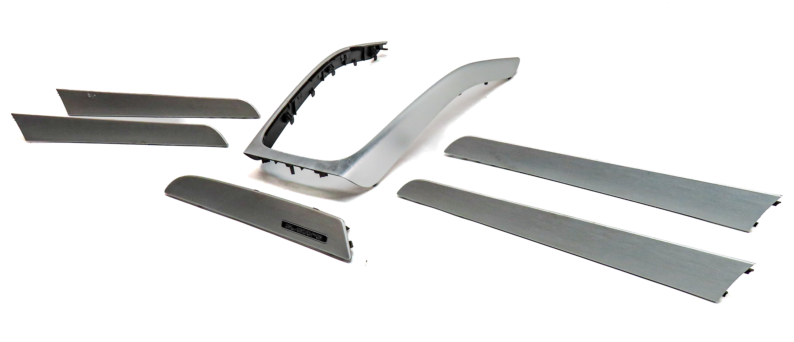 2012 AUDI A4 (B8 8K) INTERIOR DASH CENTER CONSOLE DOOR TRIM SET/6 (Matte) — exact item pictured