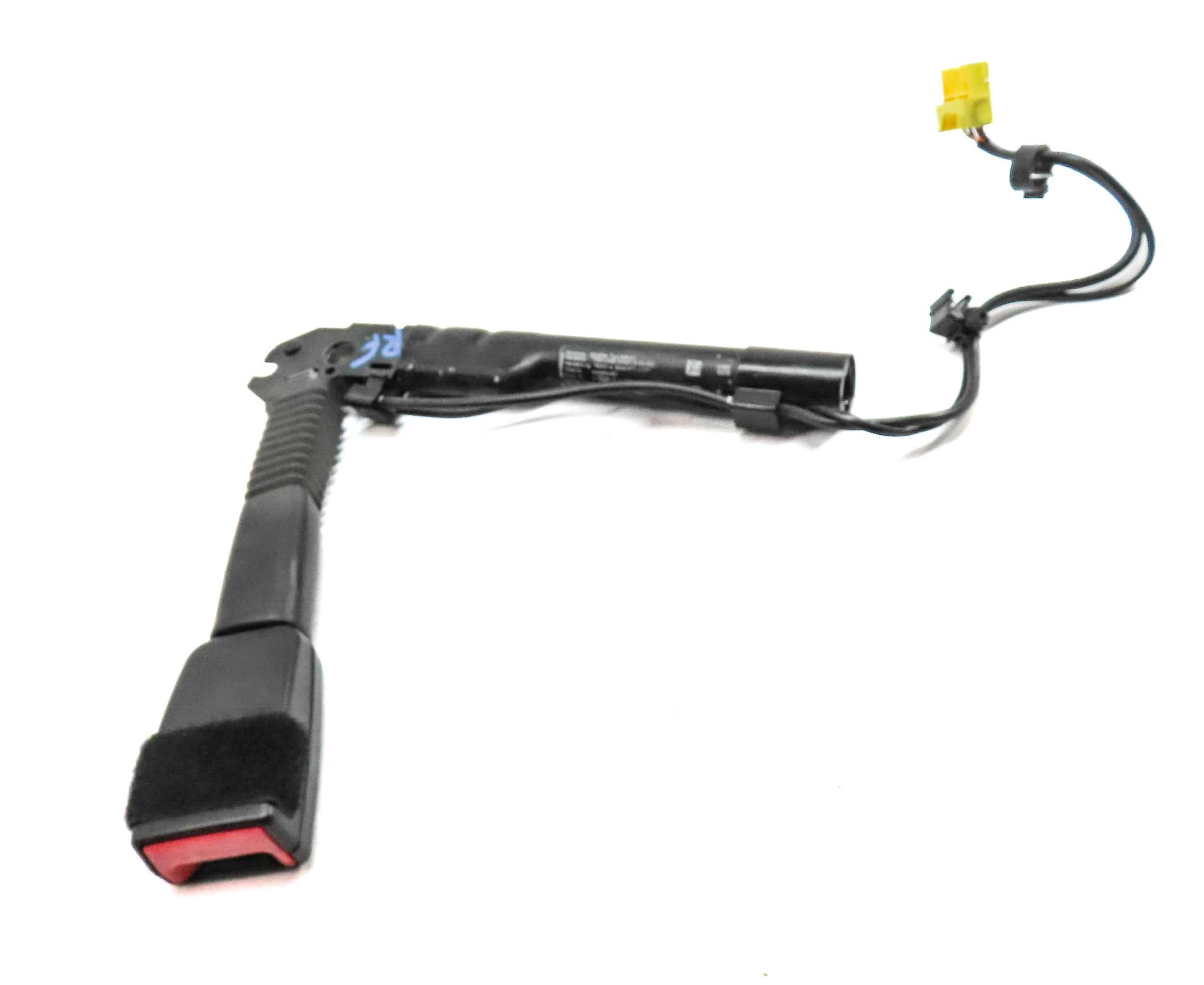 12-19 BMW 4 6 SERIES M4 M6 F06 F12 F13 F32 RIGHT FRONT SEATBELT RECEIVER (Black) — exact item pictured