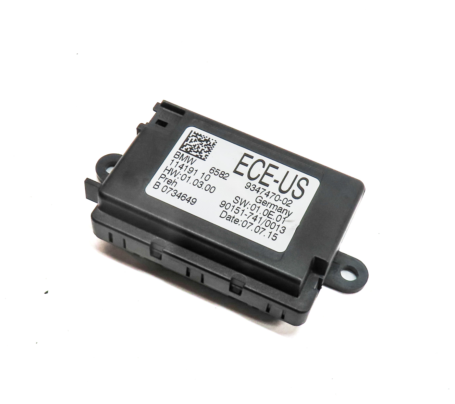 2016 BMW 428I CONVERTIBLE HARDTOP (F33) iDRIVE TOUCH CONTROL MODULE — exact item pictured